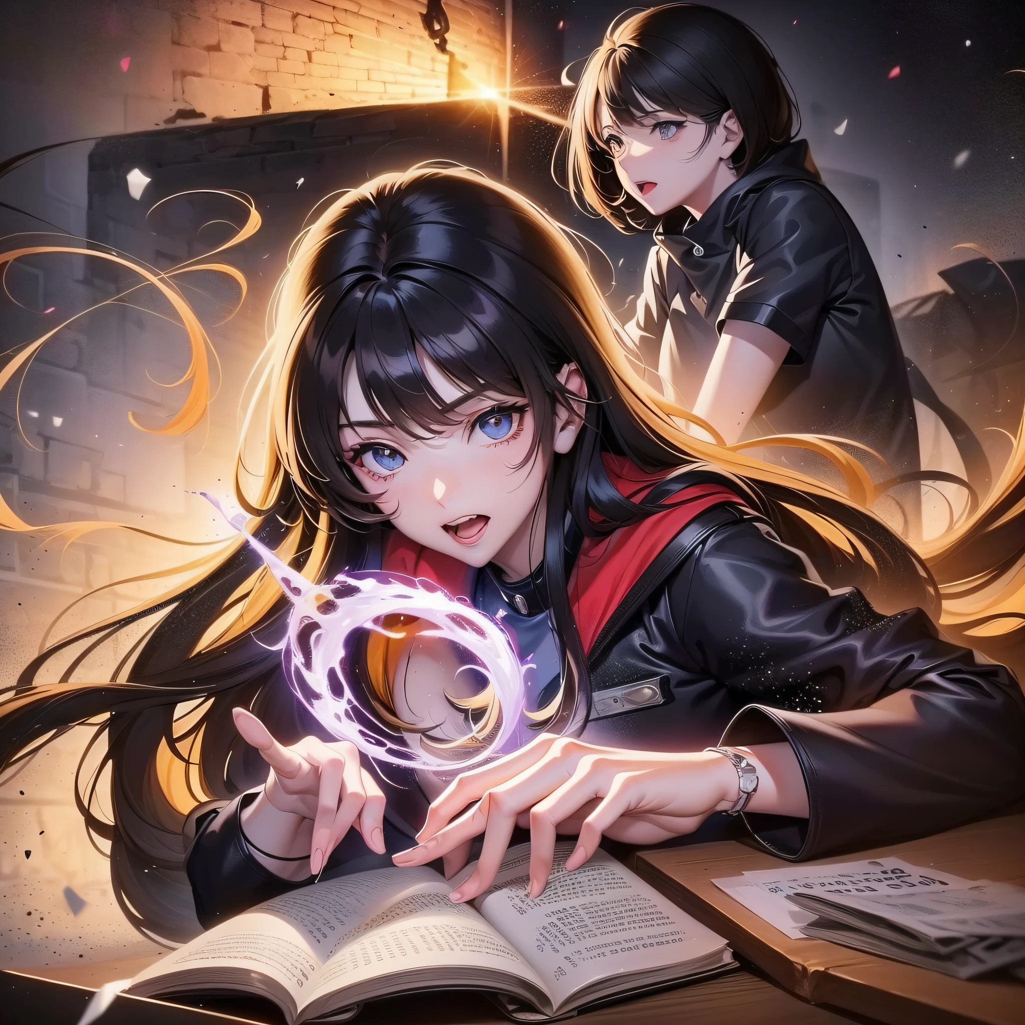 I used to be a kind and caring girl, but after the advent of the bookgirl, my life changed completely. She controlled the world with amazing power and influence, became the center and leader of all, and I became her laughing stock.

She pointed at me and mocked me as a Virgin, thinking that I would only be held up to heaven but could not really change the world. She took everything from me and reduced me to a weak person to be bullied to. My heart was filled with anger and helplessness, but I had nowhere to vent.

The appearance of the bookgirl made me feel the darkness and cruelty of this world. In this world, true kindness seems to have become a sin, and the strong can dominate the world. But I will not give up, I will use my strength and faith to change the world, so that everyone can be saved and helped. I am not a Virgin, but a true warrior who will never succumb to darkness.