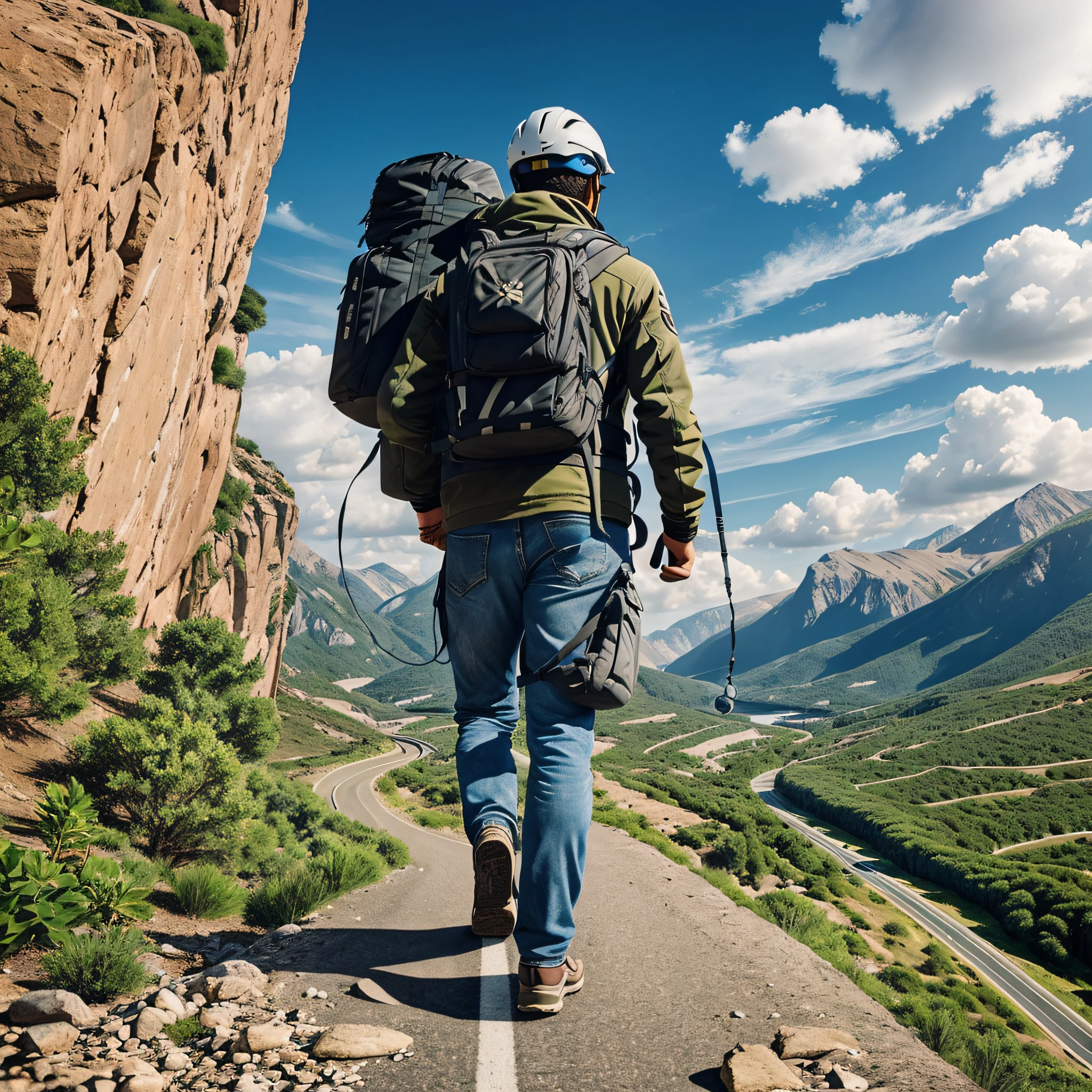 Visualize an image that depicts the importance of perseverance in the search for the first job in technology. The photo features a winding and challenging road, surrounded by mountainous landscapes and seemingly insurmountable obstacles. In the center of the image, a determined person is portrayed, symbolizing you, with a look of determination and courage.
Sunlight radiates in the background, representing the hope and potential that the journey holds. Around the person, small signs of previous achievements are scattered, symbolizing the milestones achieved along the way. These signs can be represented by objects such as medals, certificates, learning symbols, or small trophies.
At the bottom of the image, inspirational and motivational inscriptions can be included, such as "Persist. You're closer than you think" or "Overcome adversity and achieve success." These messages underscore the importance of staying motivated and persistent, even in the face of adversity and rejection.
The image is a visually powerful representation of the concept of perseverance, conveying the message that, even in the face of challenges and obstacles, determination and persistence are key to achieving the ultimate goal: the first job in the area of development. This image reflects your resilience and inner strength in facing and overcoming difficulties.
By sharing this image on your LinkedIn, you can inspire other professionals who are going through the same journey, conveying the message that despite the challenges, you can achieve success when you stay motivated and persistent."
I hope this helps create an inspiring image for your LinkedIn! If you have any other requests or need further assistance, I am at your disposal. --auto --s2