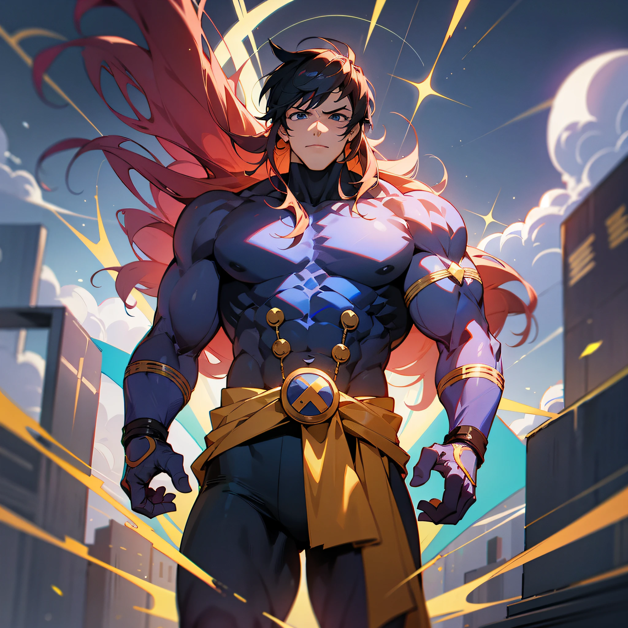 Create a high-resolution image of a super mega strong doctor of the universe --auto --s2