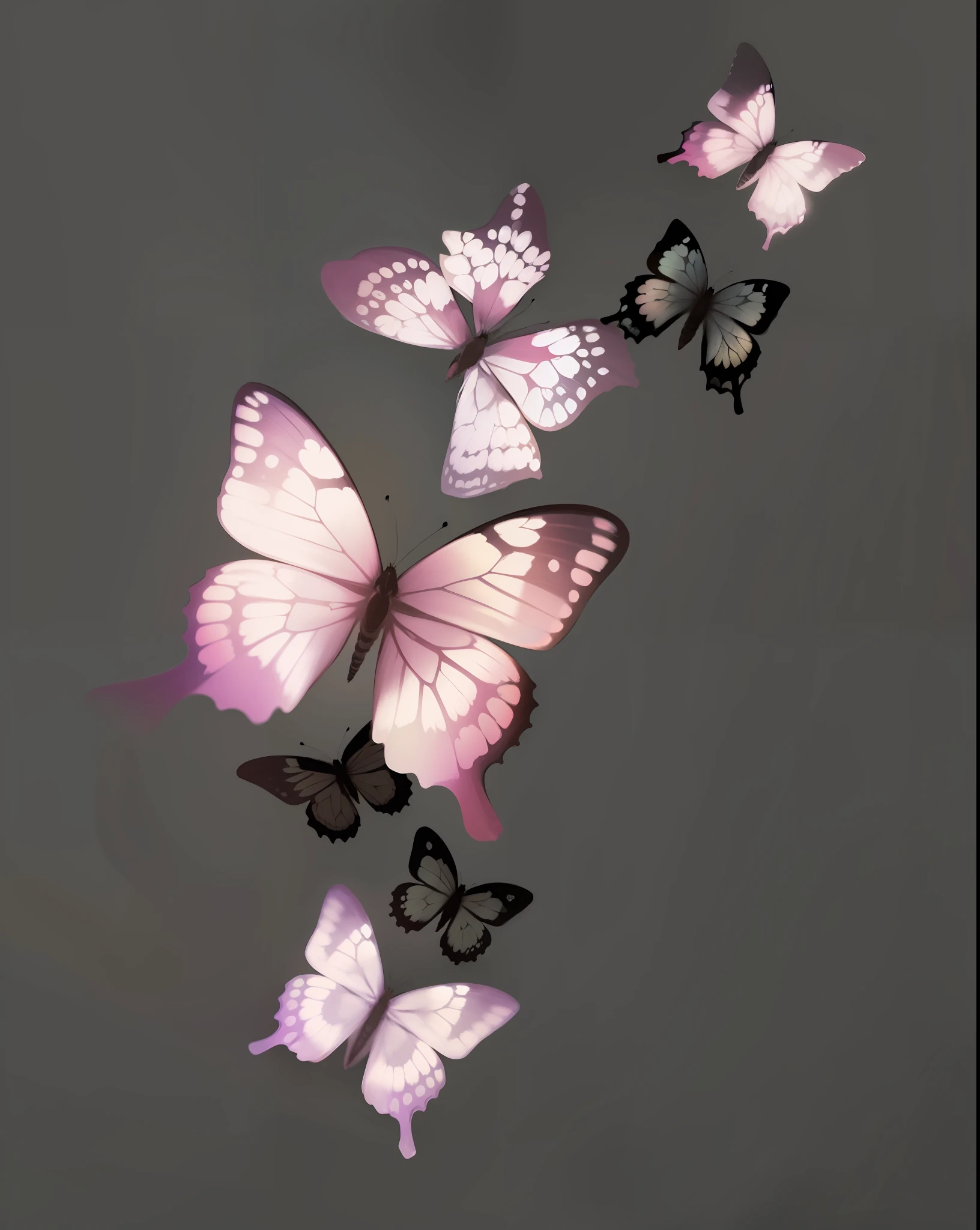 Butterflies print --auto --s2