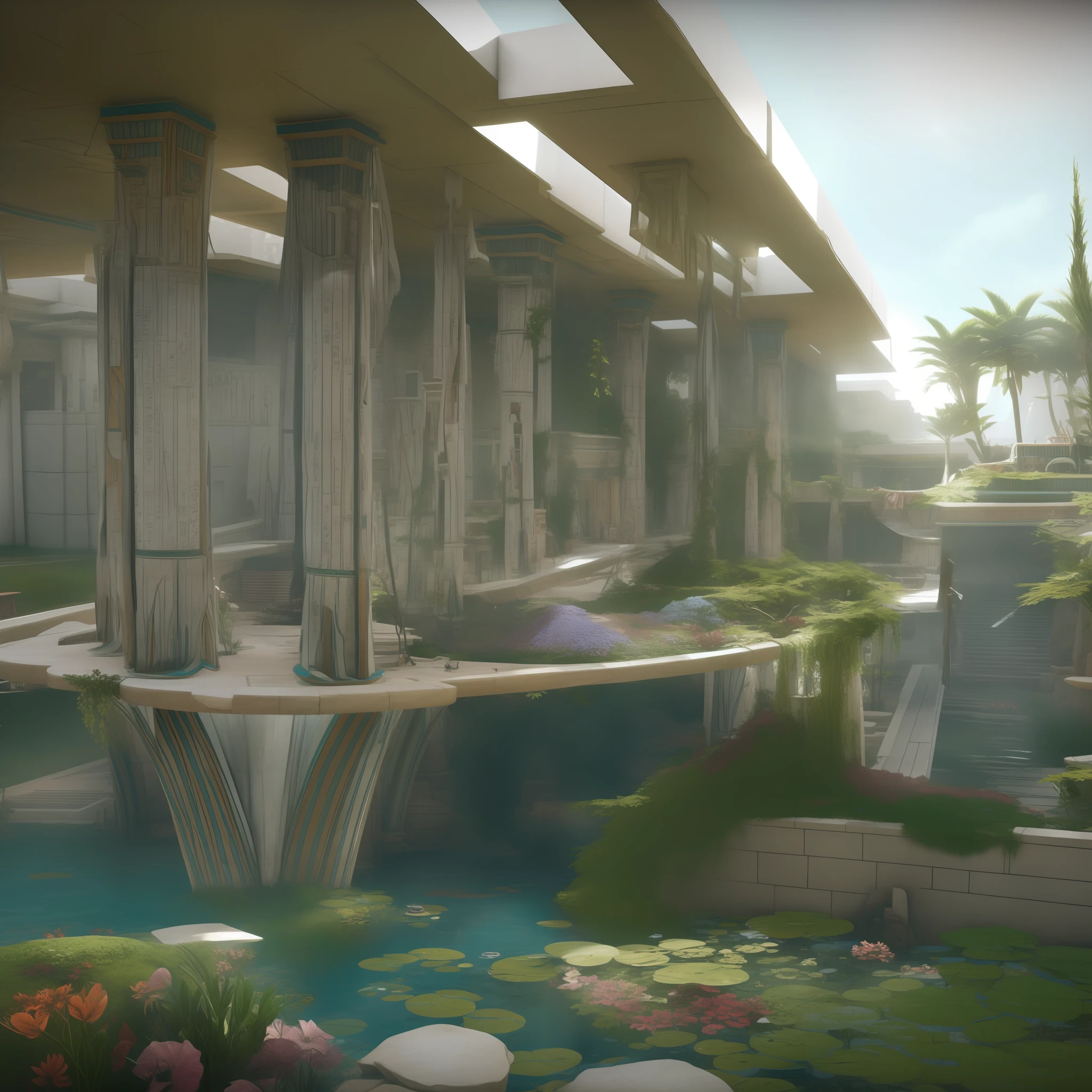 modern futuristic design large underwater city, futuristic underwater cityscape, a artificial waterfall and a pond with colorful flowers in the middle, nature meets underwater architecture, built inside ocean, realistic beehive architecture, organic underwater architecture, very close to real nature, breathtaking render,city with underwater forest , advanced civilization technology,stunning architecture, luxury architecture, realistic fantasy render, by Zha Shibiao, epic and stunning, architectural visualization, epic architecture, concept art. 8 k