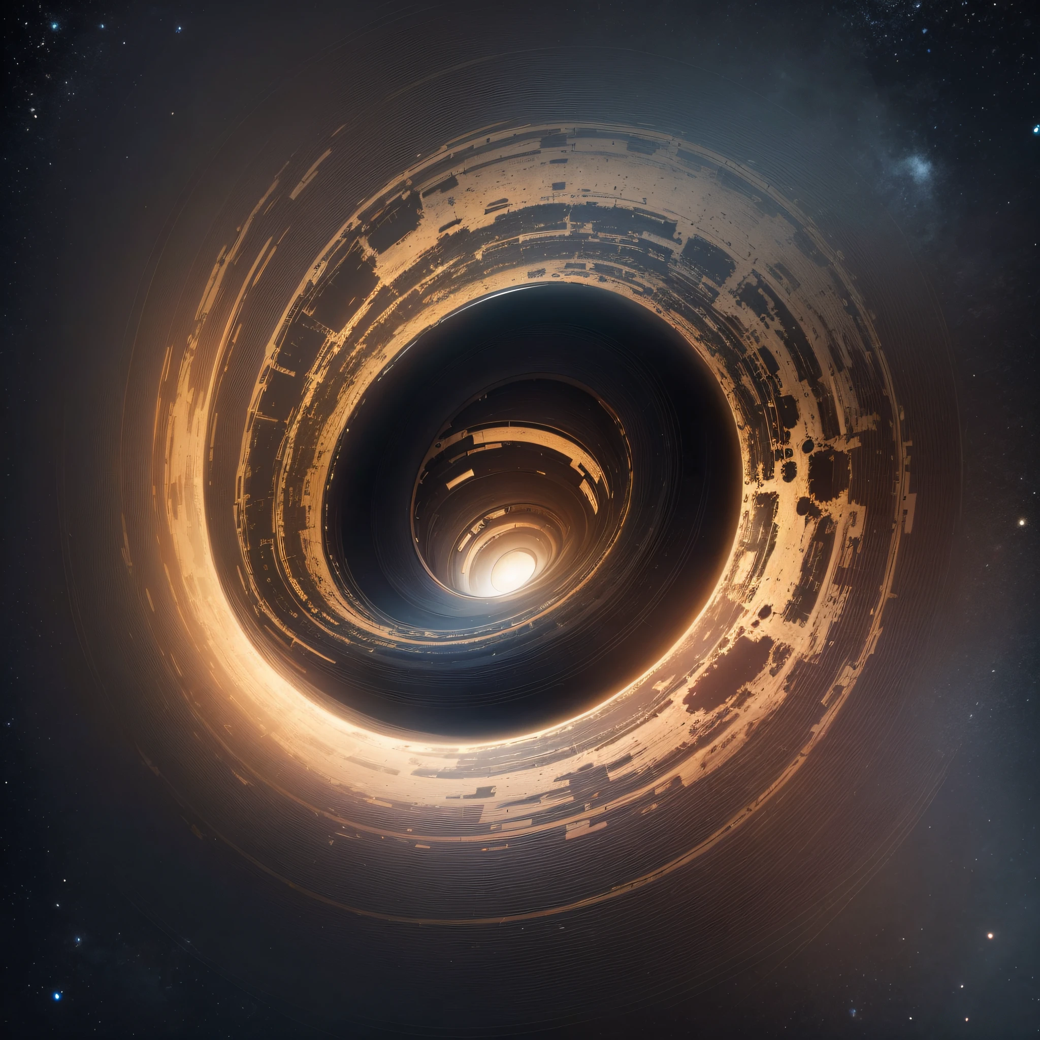 Decrease blurs at the end of the event horizon