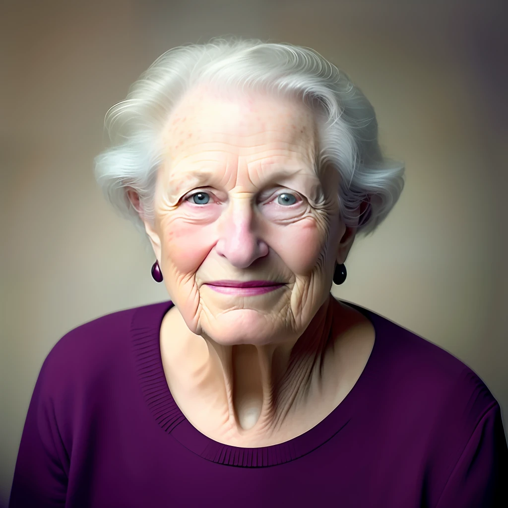 A portrait photograph of a beautiful ((80 years)) woman, best quality, portrait by Annie Leibovitz, Canon 5D Mark II, film, professional photography, (rich colors:1.1), hyper realistic, realistic texture, (natural lighting: 1.1), (Canon EF 85mm f/1.4L IS USM)