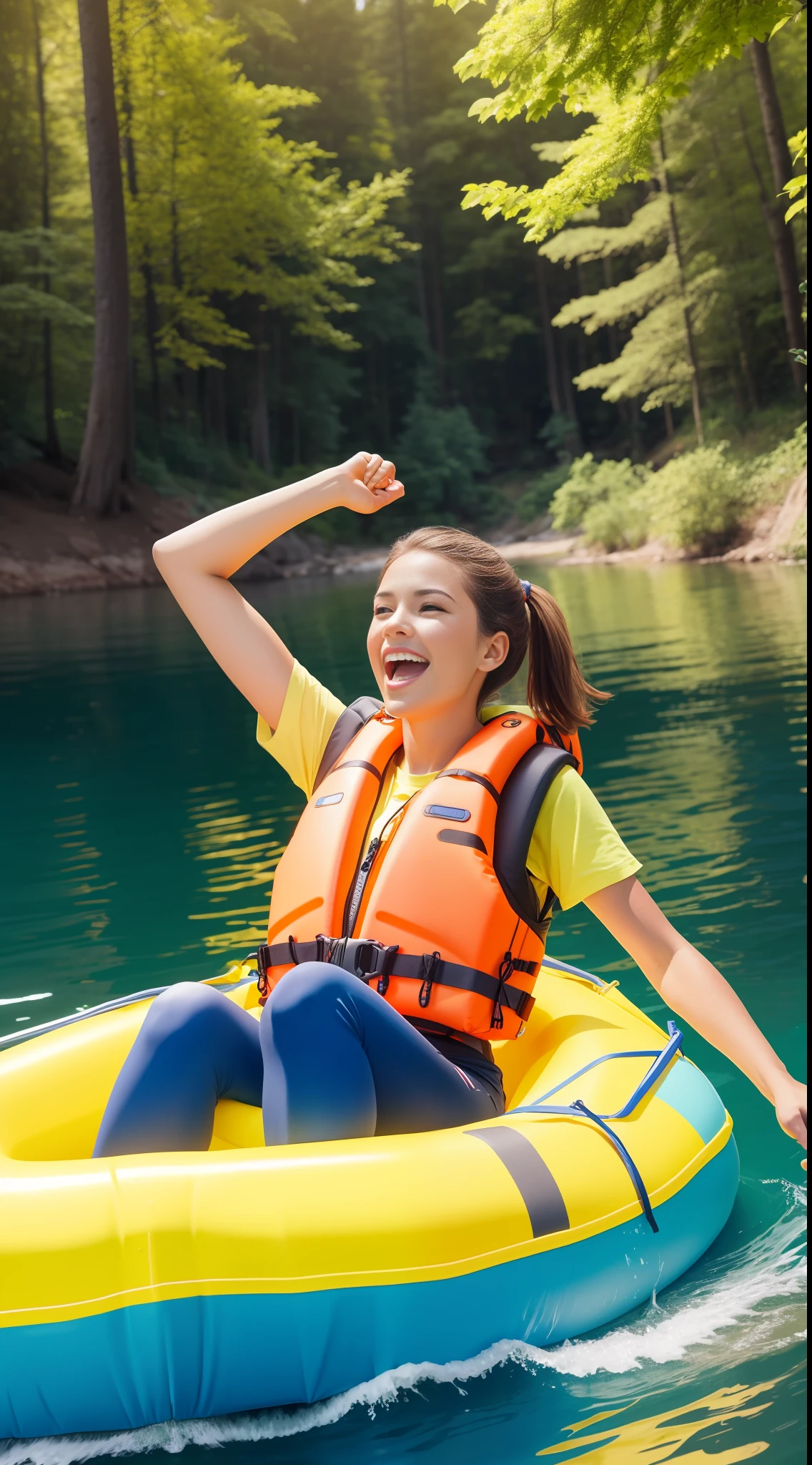 Orange lifejacket