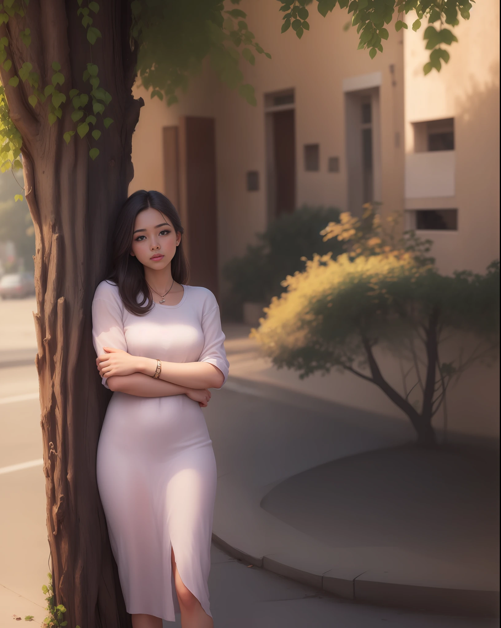 A pretty girl