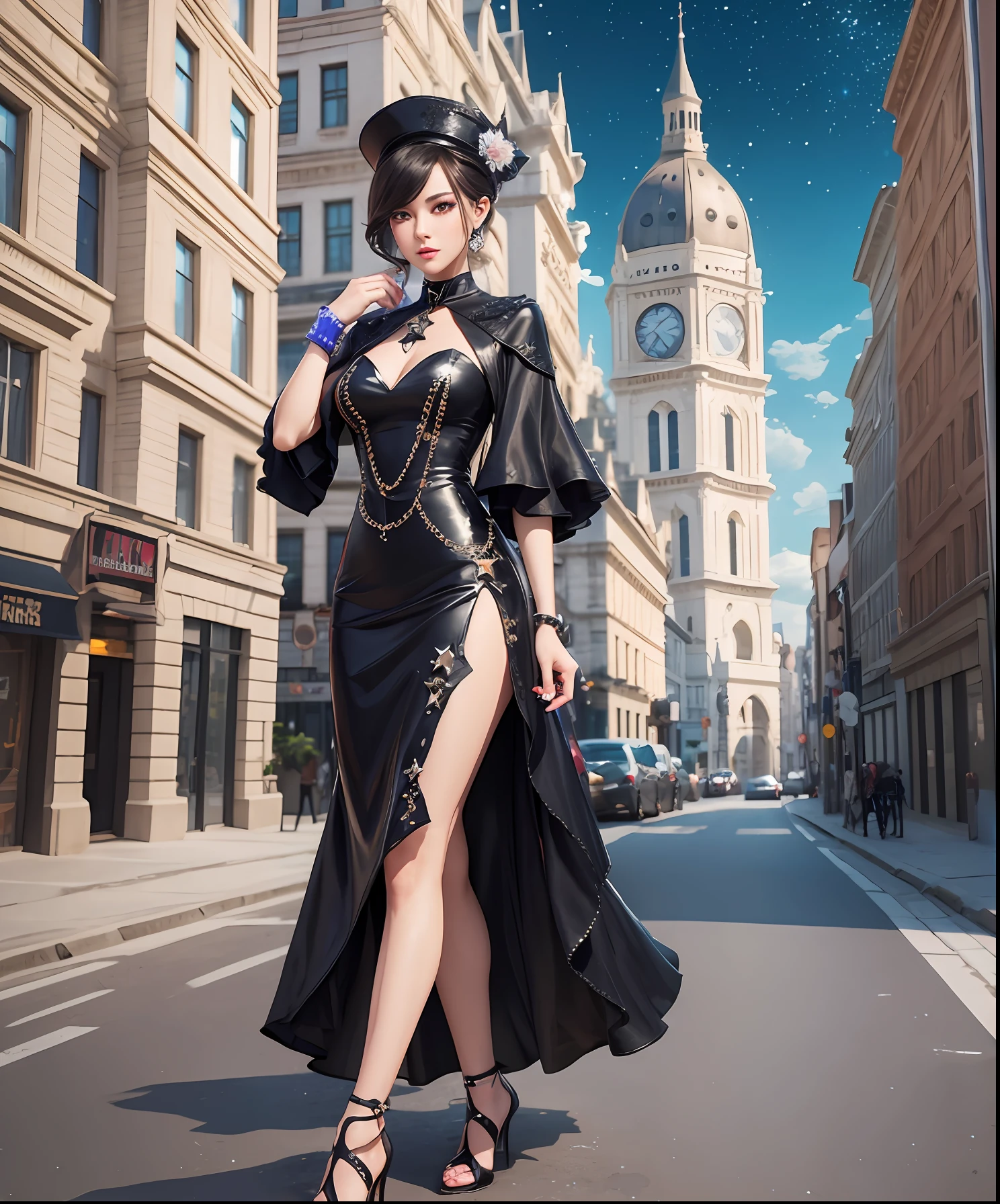 stars fashion design, shoes concept, metaverse, futuristc, dressup games, game character --auto --s2