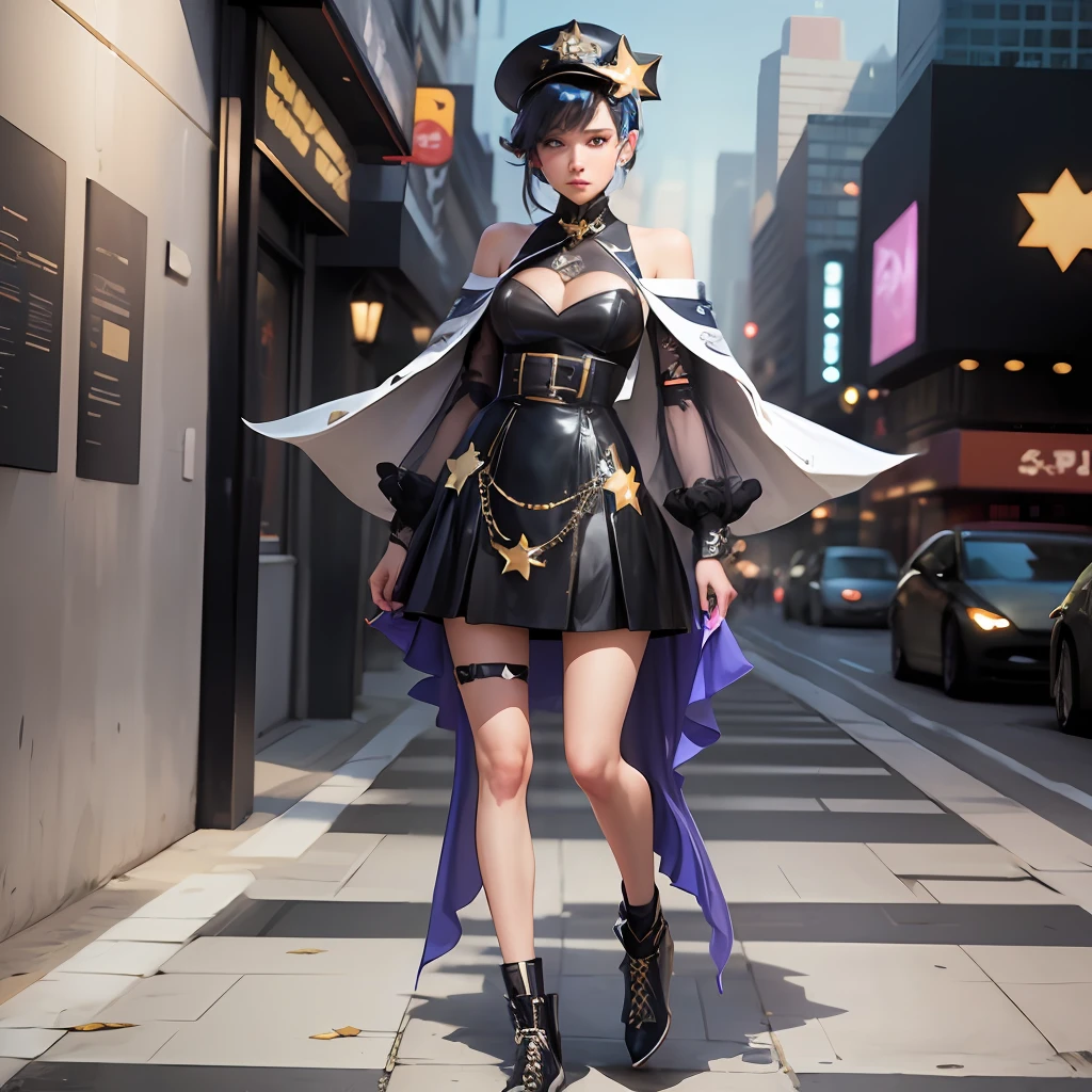 stars  fashion design, clothes And shoes concept, metaverse, futuristc, dressup games, game character, fullbody --auto --s2