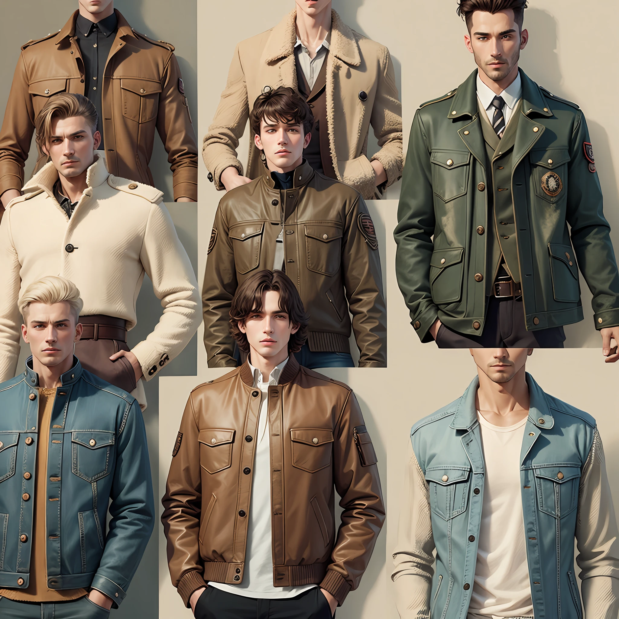 Jackets of different eras --auto --s2