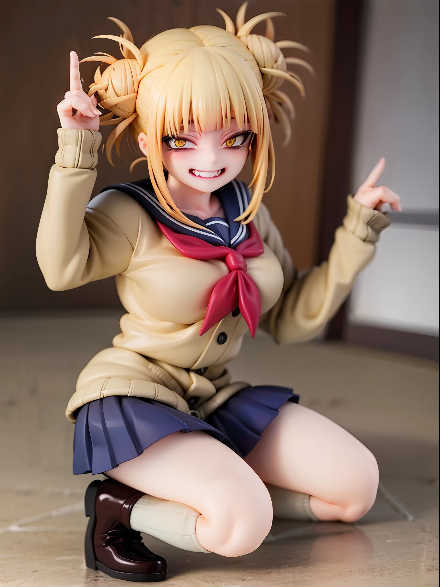 1girl,evil smile, himiko toga,blonde hair,yellow eyes,bored expressionhold a cutter, sailor uniform, facing viewer,looking at viewer,good hand,good finger,masterpiece,extremely detailed, full body1girl,evil smile, himiko toga,blonde hair,yellow eyes,bored expressionhold a cutter, sailor uniform, facing viewer,looking at viewer,good hand,good finger,masterpiece,extremely detailed, full body