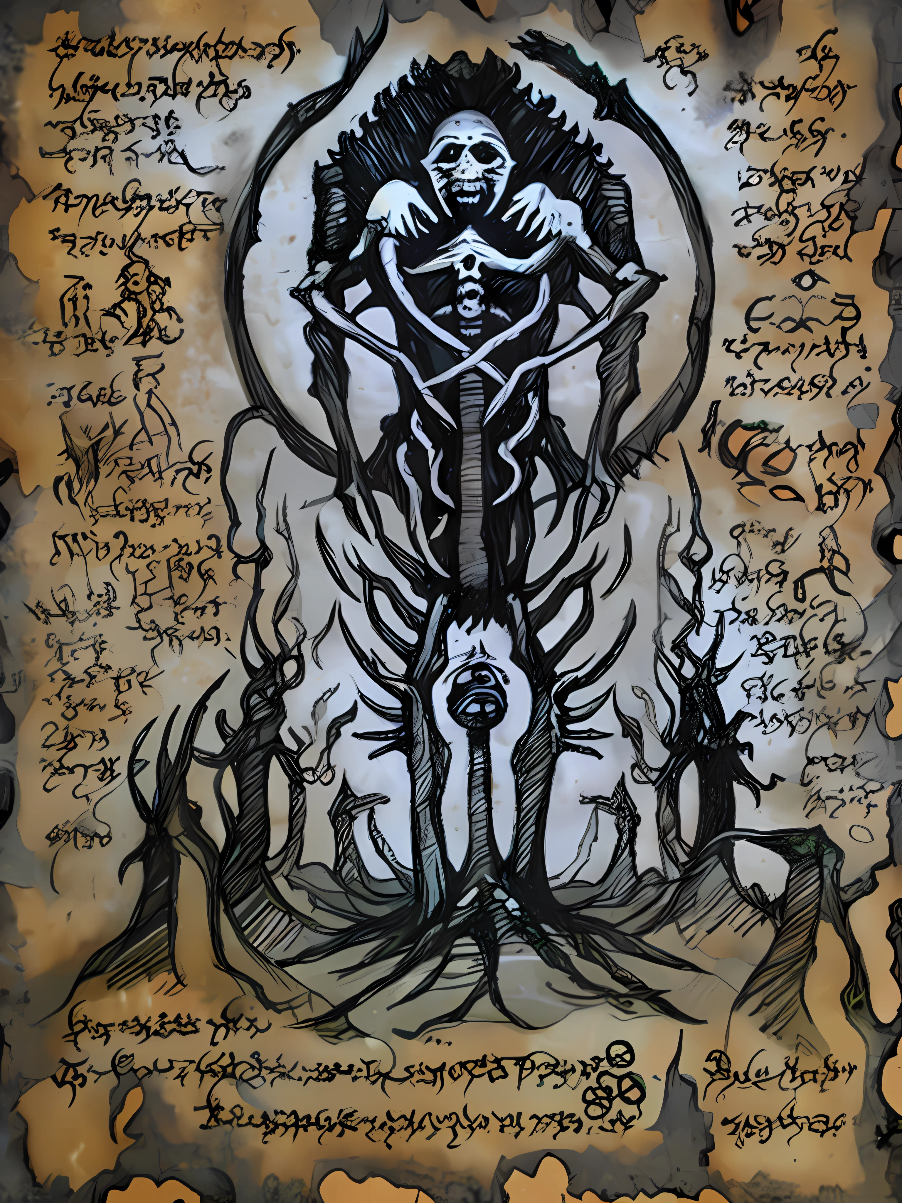 Necronomicon Sketch, portal