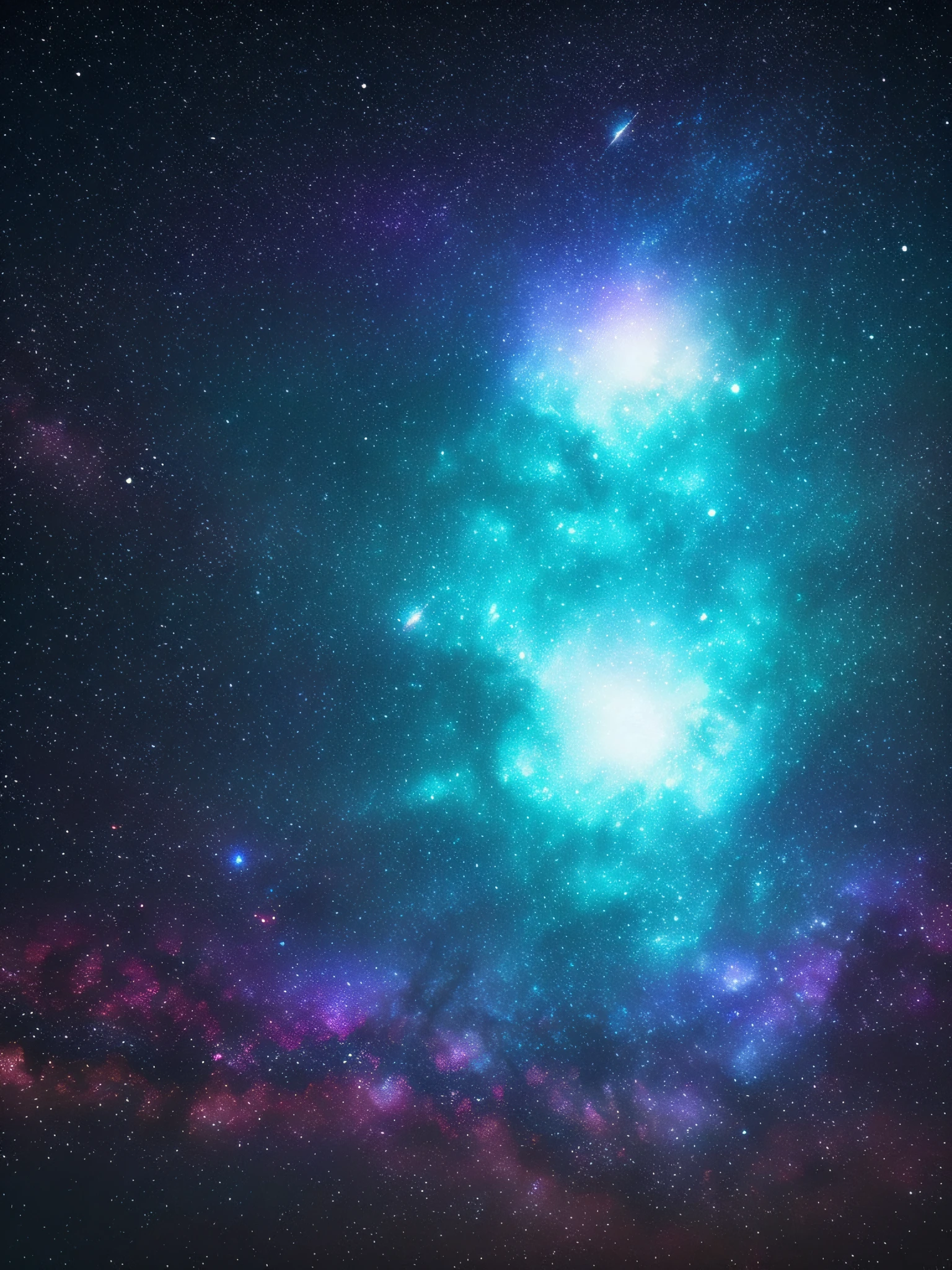 A computer-style 3d mockup of a logo, best quality, well detailed, photographic, solo, hyperrealistic, simple background, masterpiece, andromeda constellation