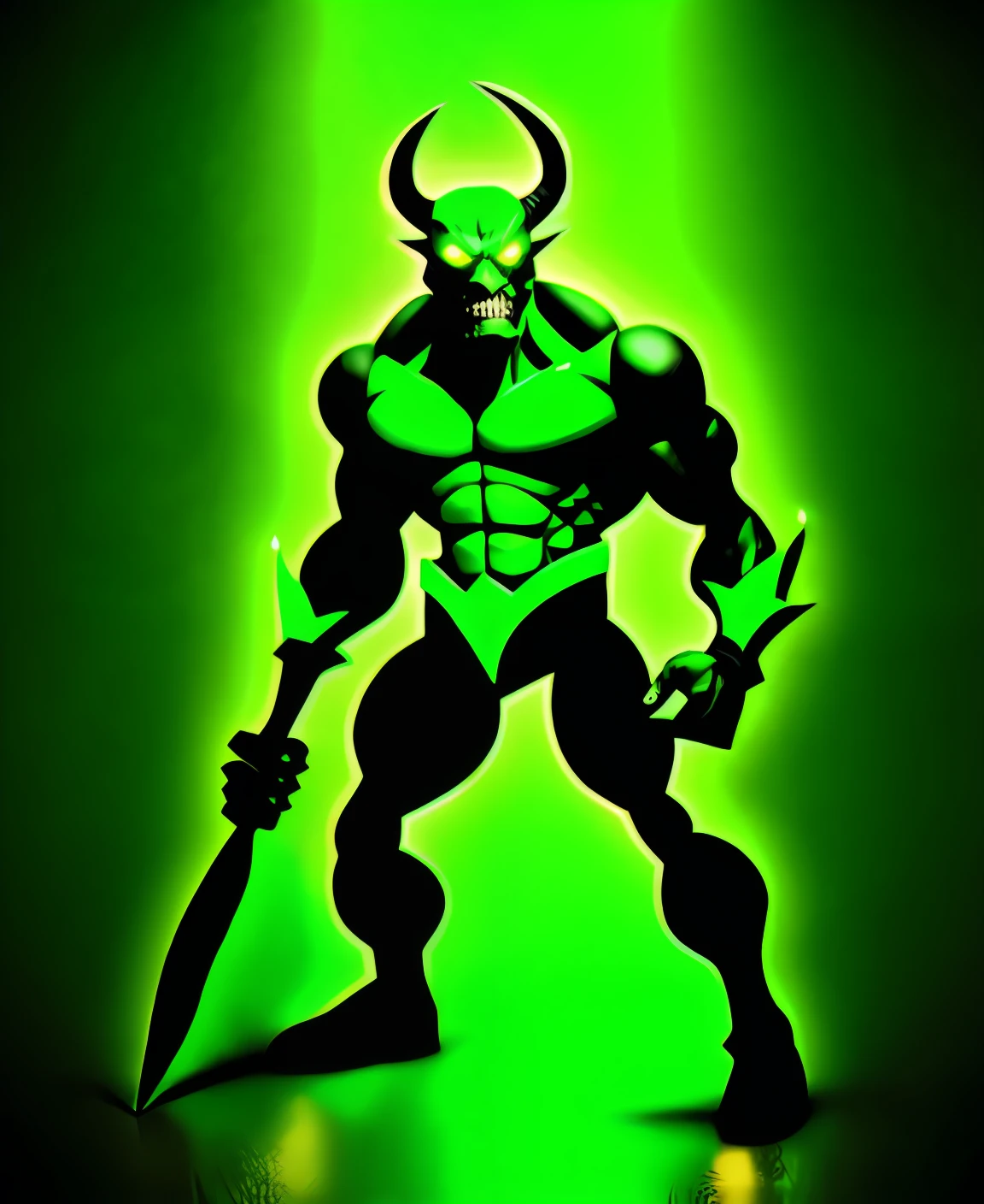 Green demon
