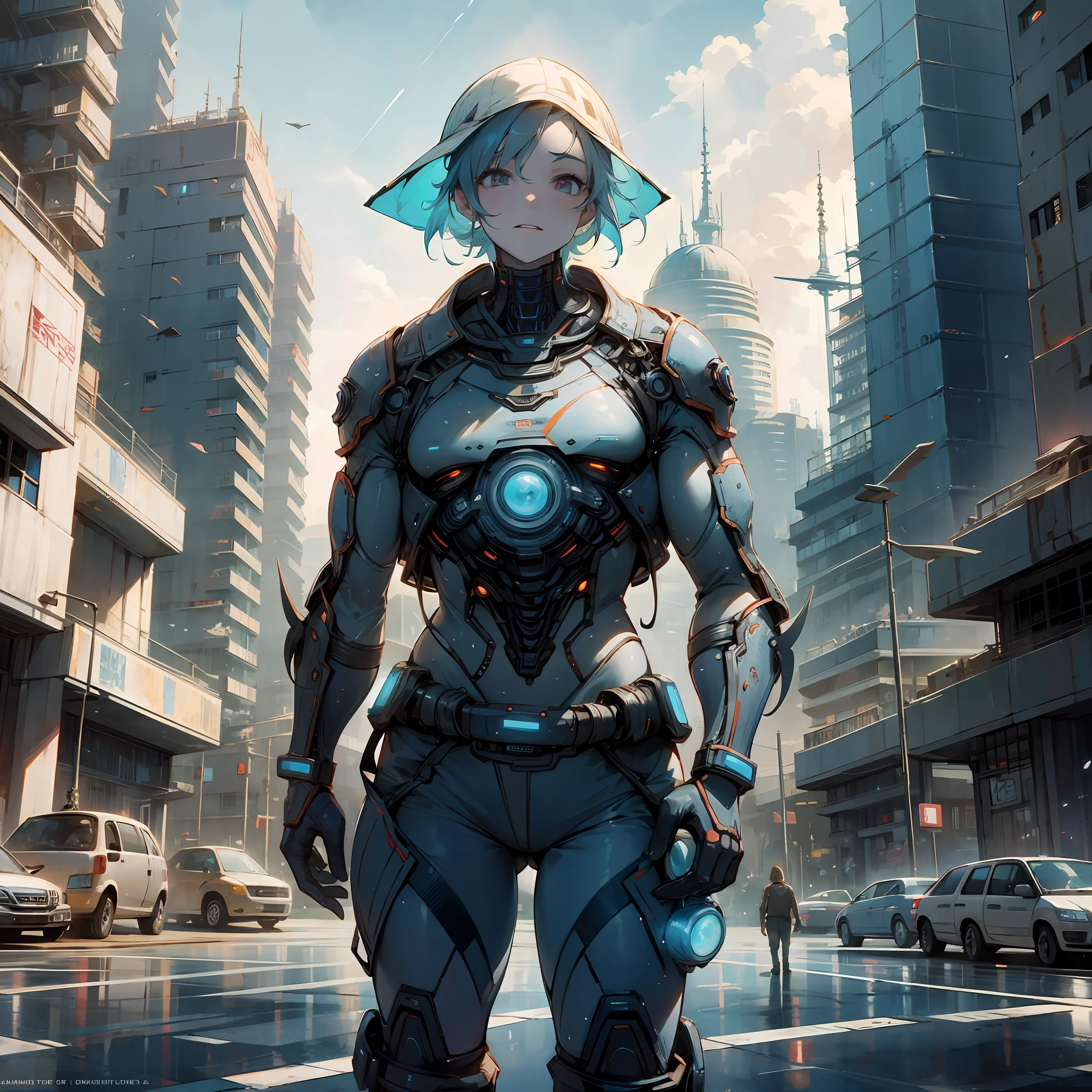 Mutant beings in a post-apocalypse city --auto --s2