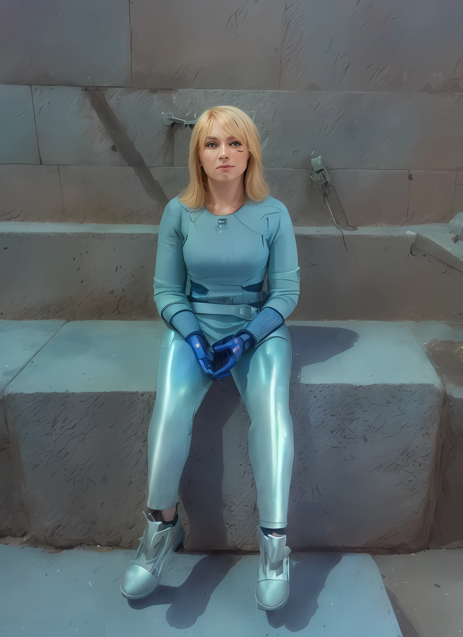 full body cyborg| full-length portrait| detailed face| symmetric| steampunk| cyberpunk| cyborg| intricate detailed| to scale| hyperrealistic| cinematic lighting| digital art| concept art| mdjrny-v4 style