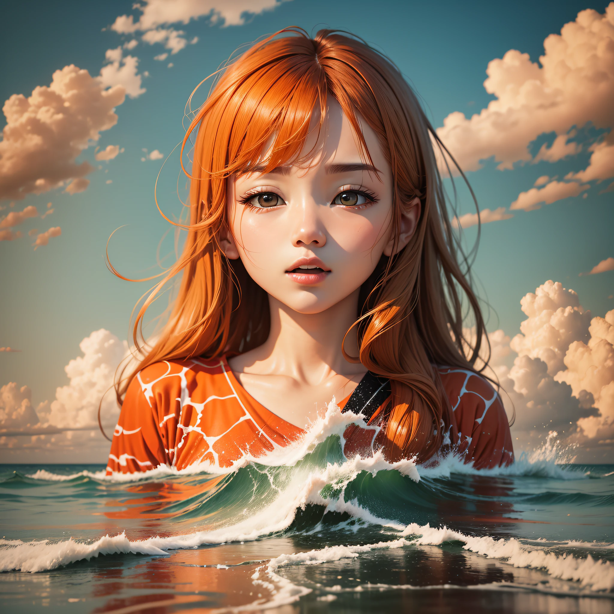 Orange Sea song with pictures --auto --s2