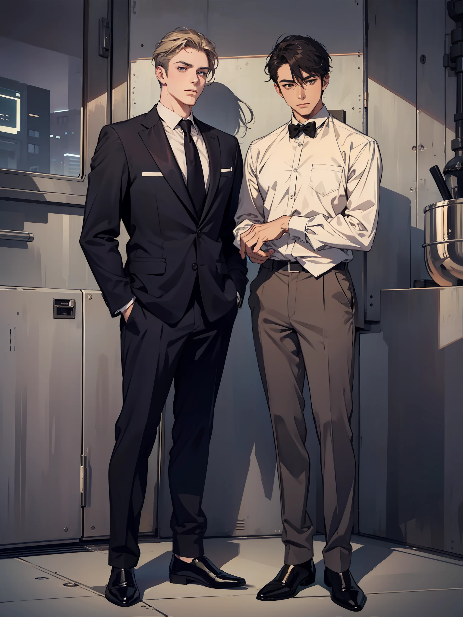 Two men. Business