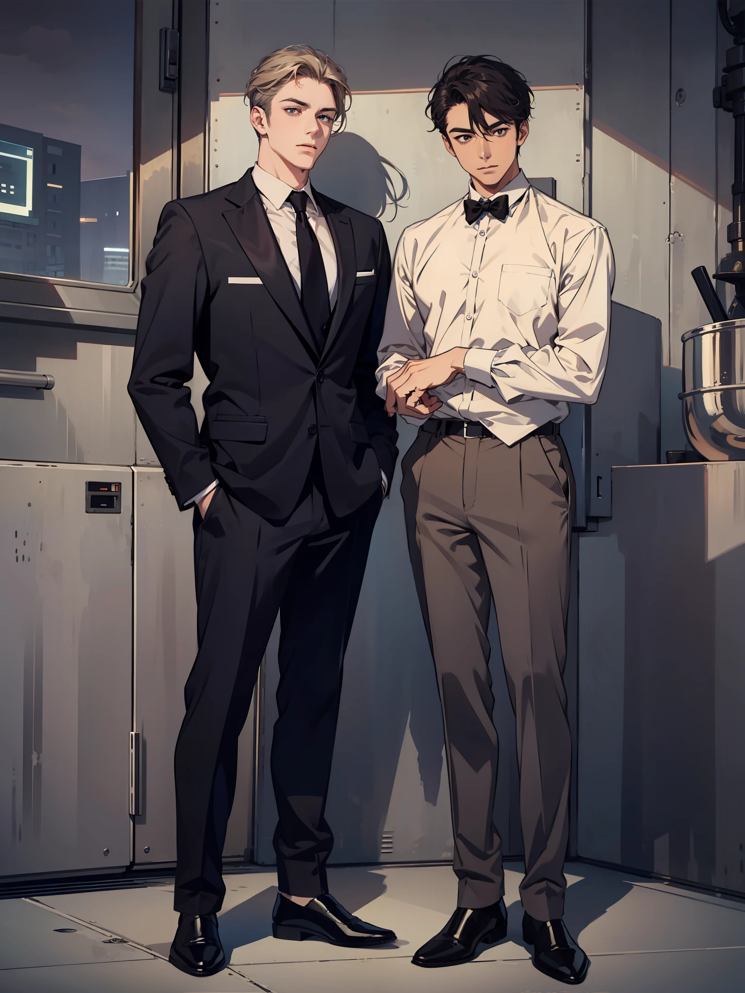 Two men. Business