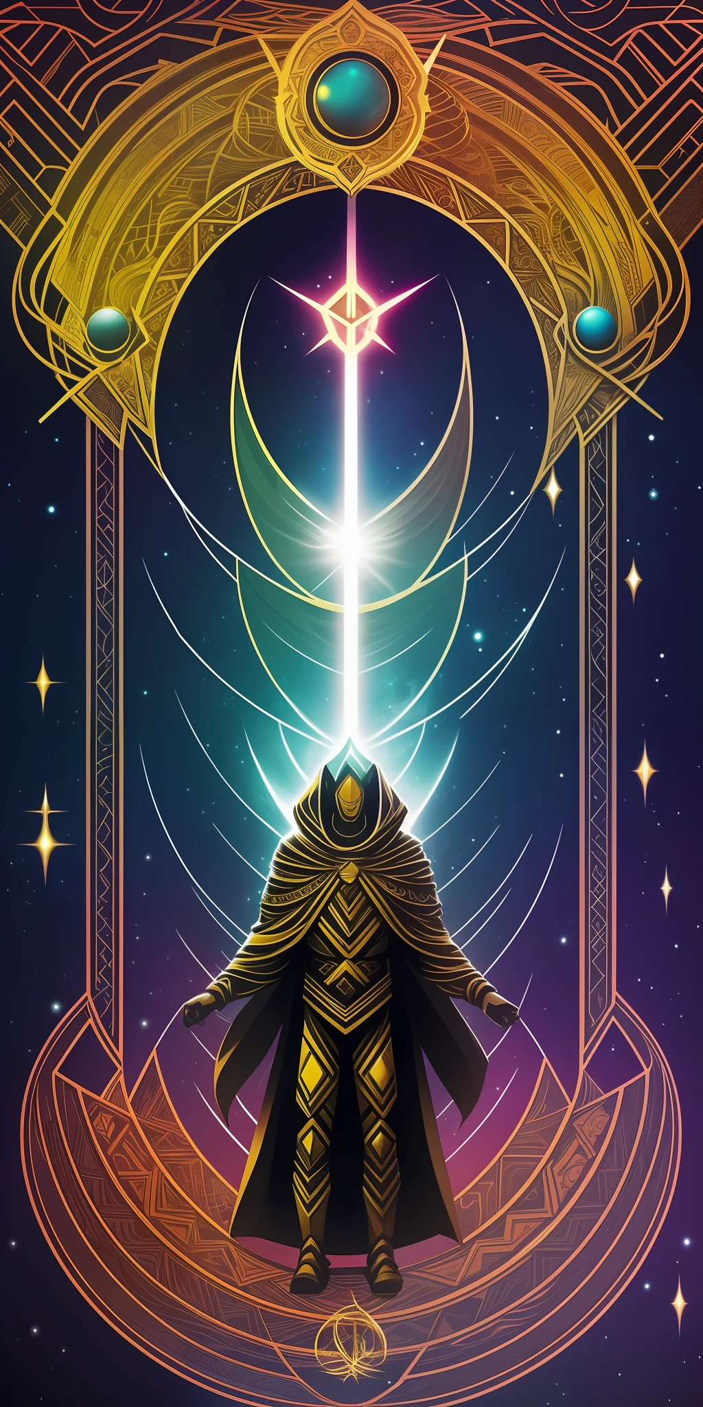 Chaotic extraterrestrial god