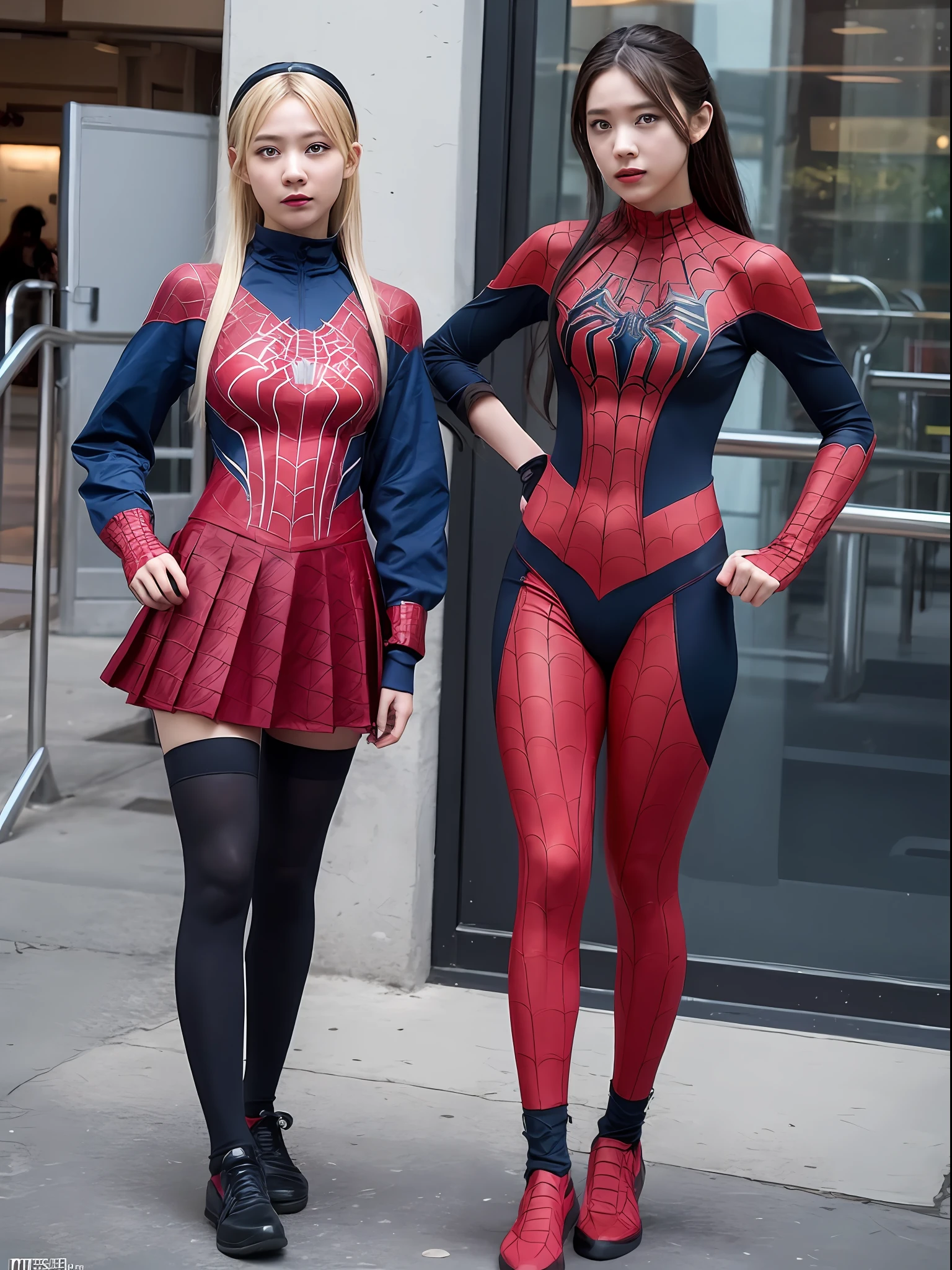Costumes for girls inspired by Marvel spiderman