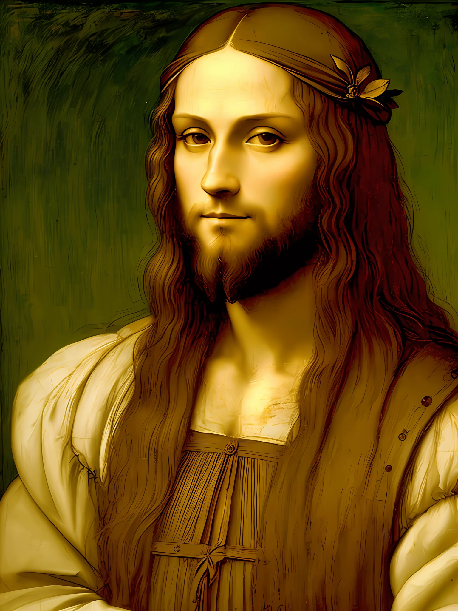 Leonardo da Vinci, the painter, inventor, a great genius