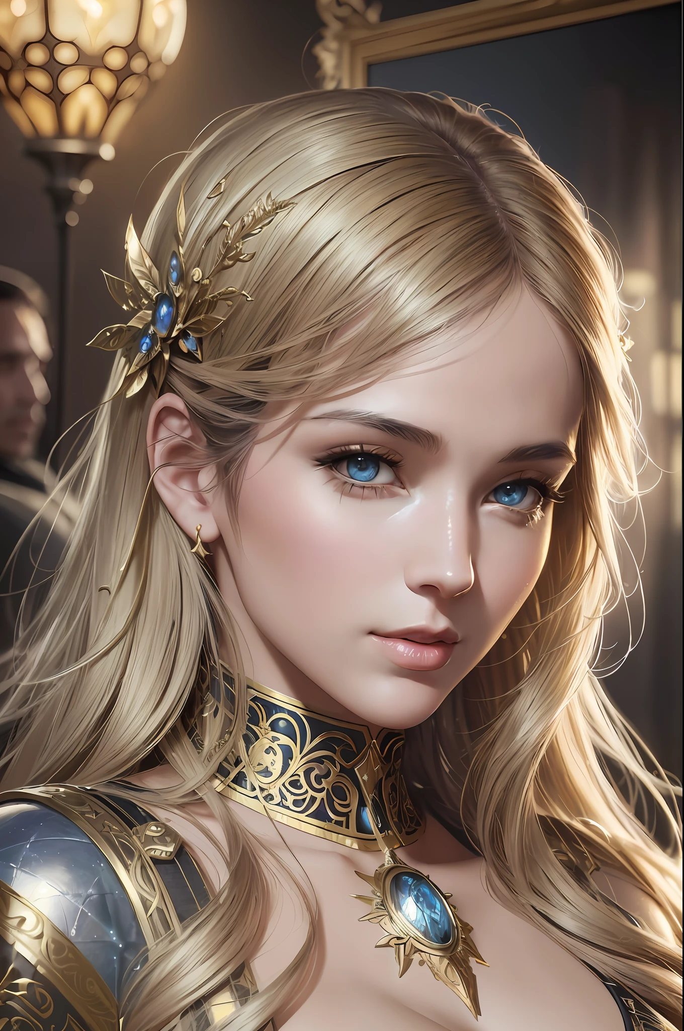 portrait of a woman, art by vladimir volegov, virgin, digital art 8k, jean-baptiste monge style, bright, beautiful, splash, sparkling, cute and charming, filigree, frame illumination, lights, extreme, magical, surreal, fantasy, digital art, wlop, artgerm and james jean, fantasy, intricate masterpiece art, sinister, matte movie poster, golden ratio, trending on cgsociety, intricate, epic, trending on artstation, from artgerm, H. R. Giger and Beksinsky, highly detailed, vivid, cinematic rendering of characters, ultra-high quality model