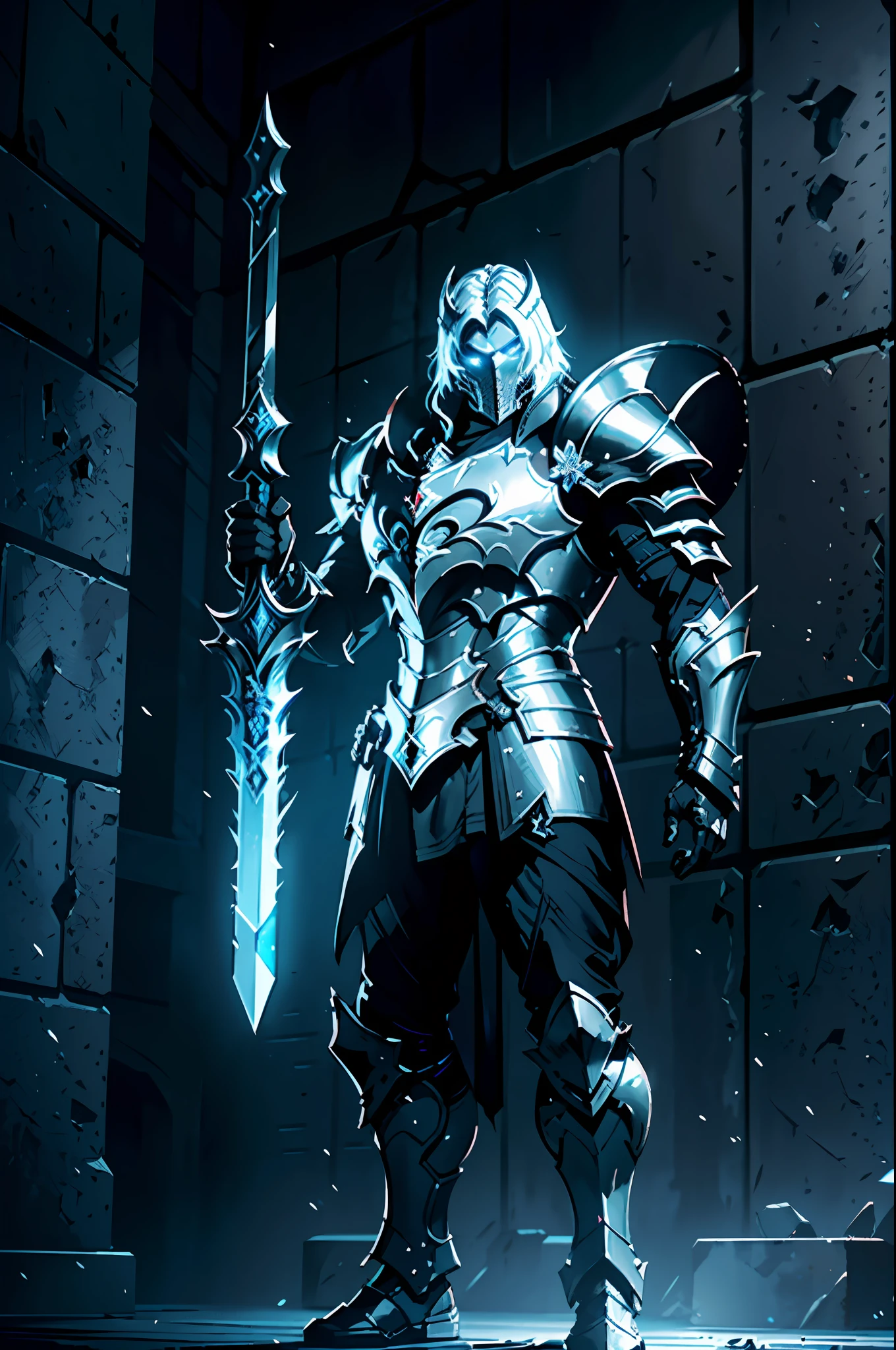 a close up of a man in armor standing in a dark room, ares with heavy armor and sword, unreal engine fantasy art, amazing 8k character concept art, fantasy warrior in full armor, armored warrior, unreal engine character art, draconic looking armor, epic armor, dark soul armor concept, the dark lord sauron, light coming off of the armor