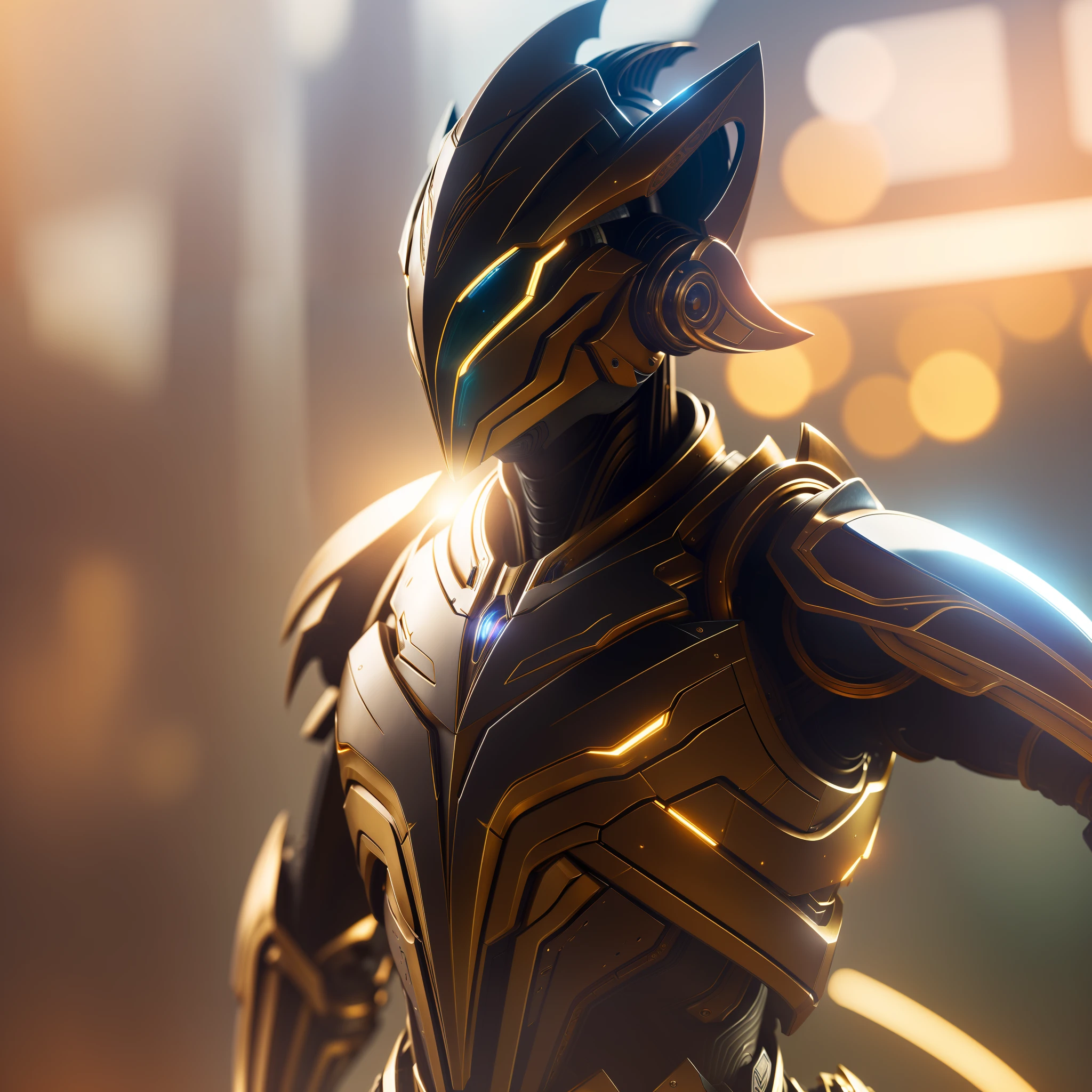 (masterpiece:1.2), best quality, high resolution, unity 8k wallpaper, (illustration:1.0), beautiful detailed, extremely detailed, perfect lighting, extremely detailed CG,glowing eyes,backlighting,
armor, fake_horns, glowing, full_armor,warframe,humanoid_robot,horns,helmet,mask,sample_background,
looking at the viewer,solo,perspective,