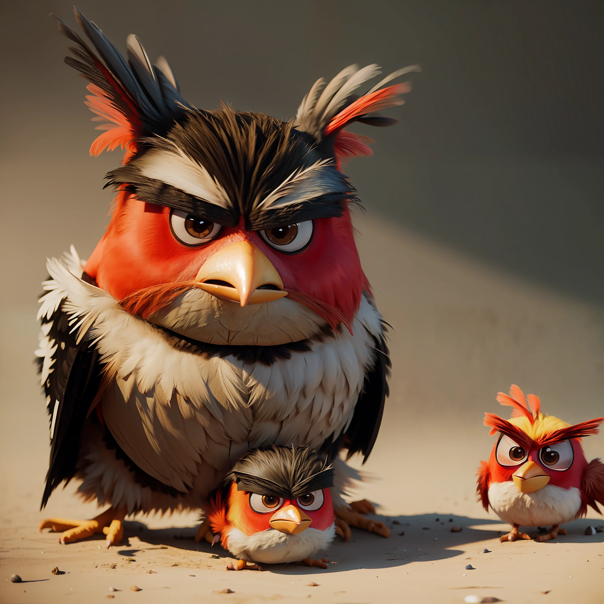 real angry birds