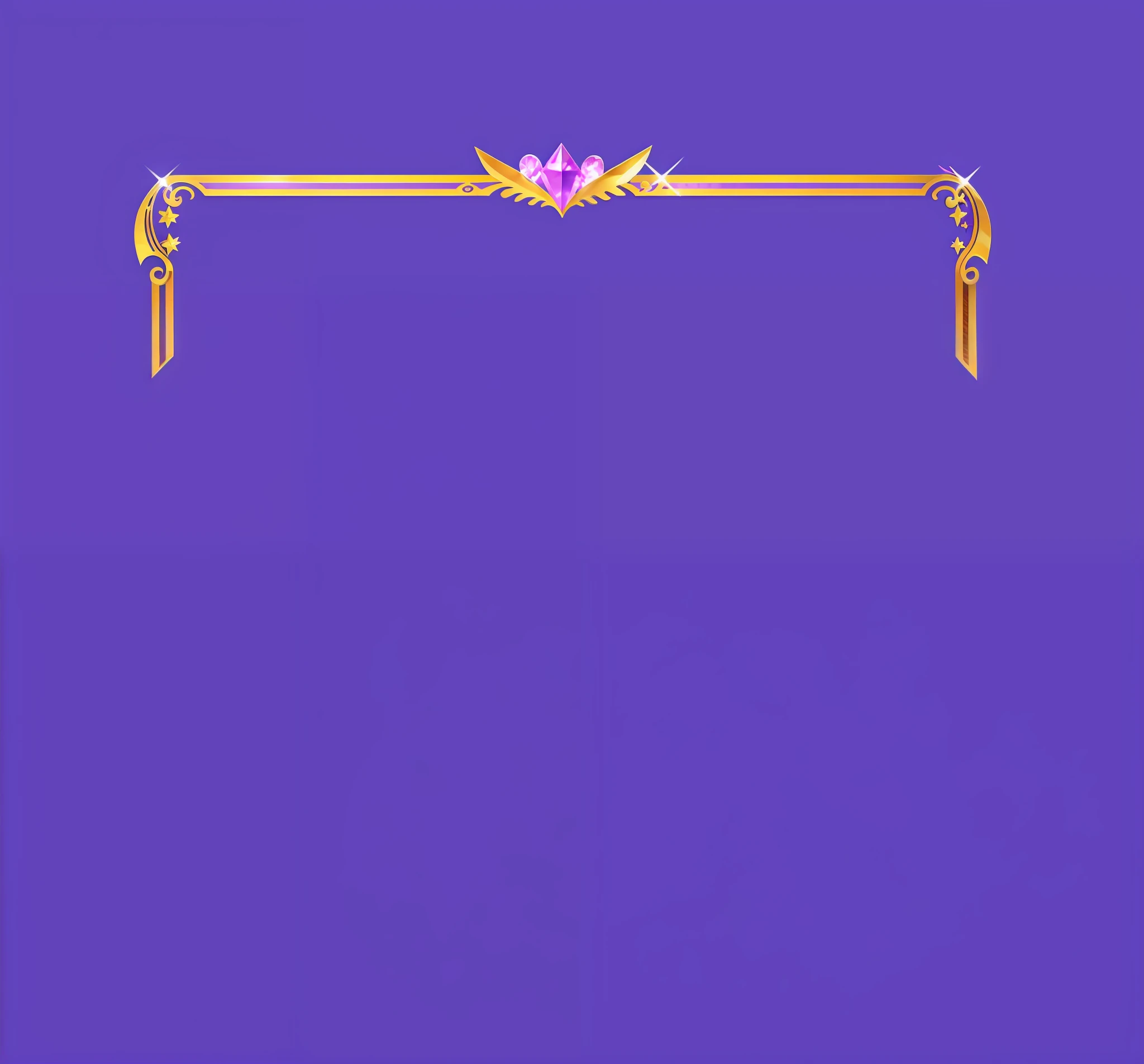 There is a purple background picture with gold border, background is purple, background (solid), magic weapon shop window, star guardian inspiration, empty background, on simple background, purple crystal inlay, in simple background, purple and gold color scheme, ballroom background, sailor Moon aesthetic, background is heaven, purple background, palace background