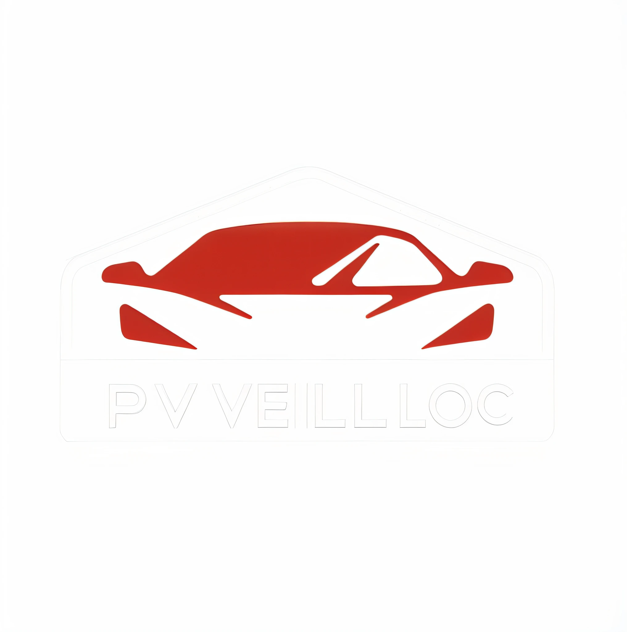 a black background with a red car and the words pw veiculos, pranckevicius, pv, r / vexilology, by Pedro Álvarez Castelló, by Pinchus Kremegne, vector logo, by Veno Pilon, inspired by Pedro Álvarez Castelló, by Aníbal Villacís, rounded logo