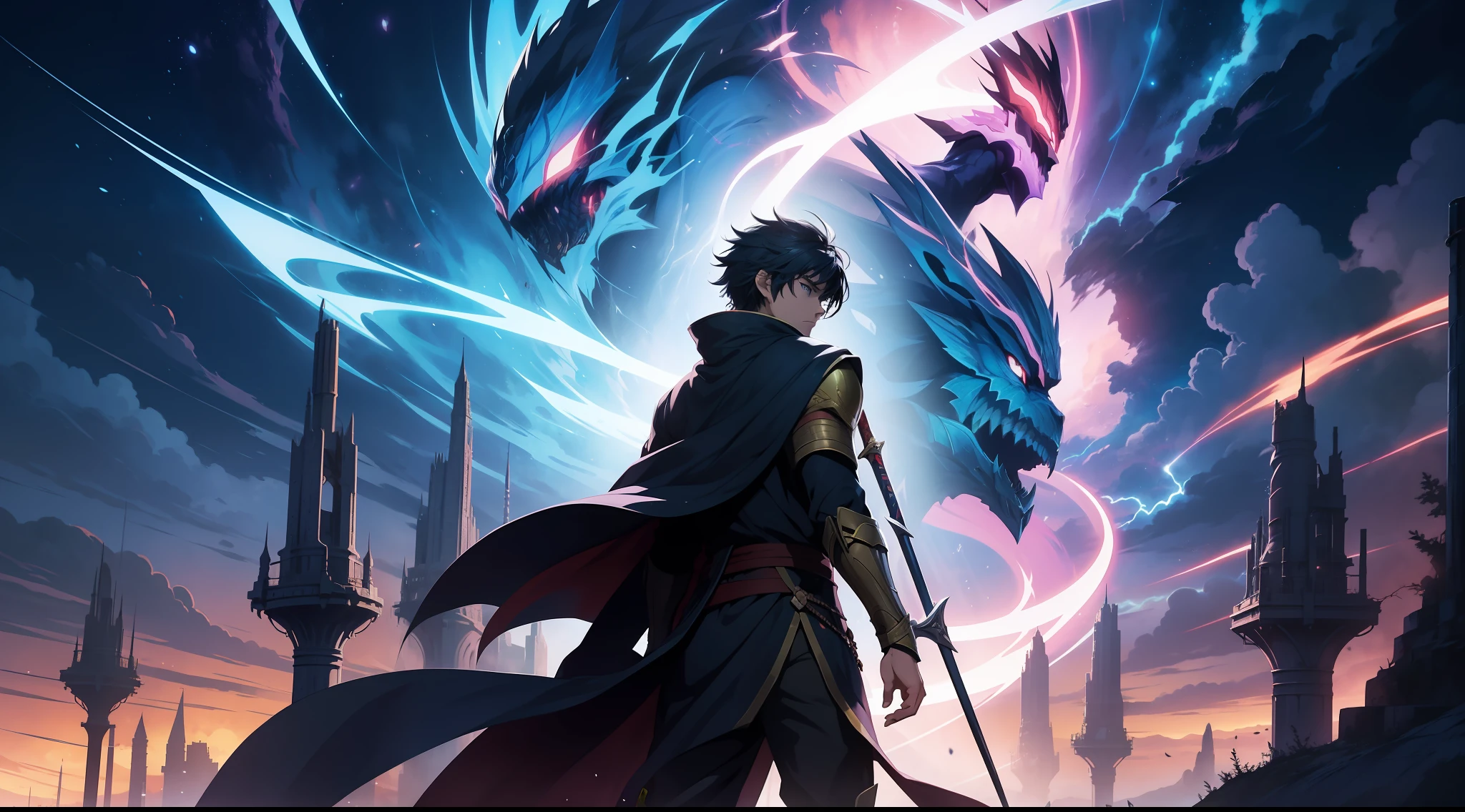 The anime begins with our protagonist, a young man with teleportation skills, discovering his power and learning to control it. He is a fearless warrior in search of adventures and challenges. The story unfolds in a fantasy world full of magical creatures and powerful beings. Throughout the plot, our hero faces powerful and dangerous enemies, but finds loyal allies who help him on his journey. Together, they face epic battles and challenges that test their skills and their courage. The anime's animation is stunning, with vibrant colors, detailed backdrops, and fluid movements. The visual effects are breathtaking, with bursts of energy, lightning and other manifestations of magical power. In the end, our hero becomes a legendary warrior, respected by all and feared by his enemies. He is the protector of his homeland, ready to fight any threat that arises. This epic anime is a thrilling adventure that keeps the viewer stuck until the end.
