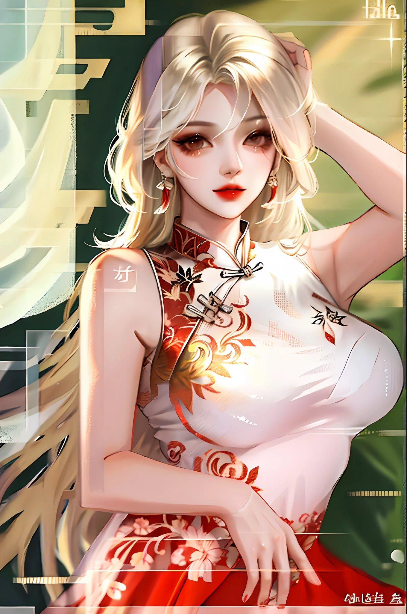 High split cheongsam