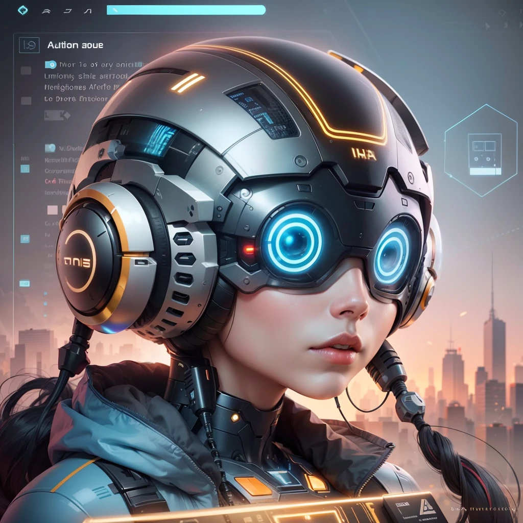Hello! I'm looking to create a banner for my YouTube channel called IHA - Artificial Human Intelligence. I would like a highly eye-catching image that integrates elements related to artificial intelligence. Also, I would like to add the image of a robot to represent the presence of AI in the channel.
Imagine a futuristic background with vibrant colors and a technological feel. The banner should convey an idea of AI innovation and exploration. Includes, if possible, elements such as circuits, displays, or lines of code in the design. In addition, I would like a robot to be present in the image, representing artificial intelligence in a friendly and attractive way.
Make sure that the text "IHA - Artificial Human Intelligence" is clearly visible and centered. Use a modern, readable font for the text. Feel free to explore different styles and creative approaches that might make my channel stand out.
I'm excited to see your interpretation and creativity in this task! Thanks in advance for your input --auto --s2