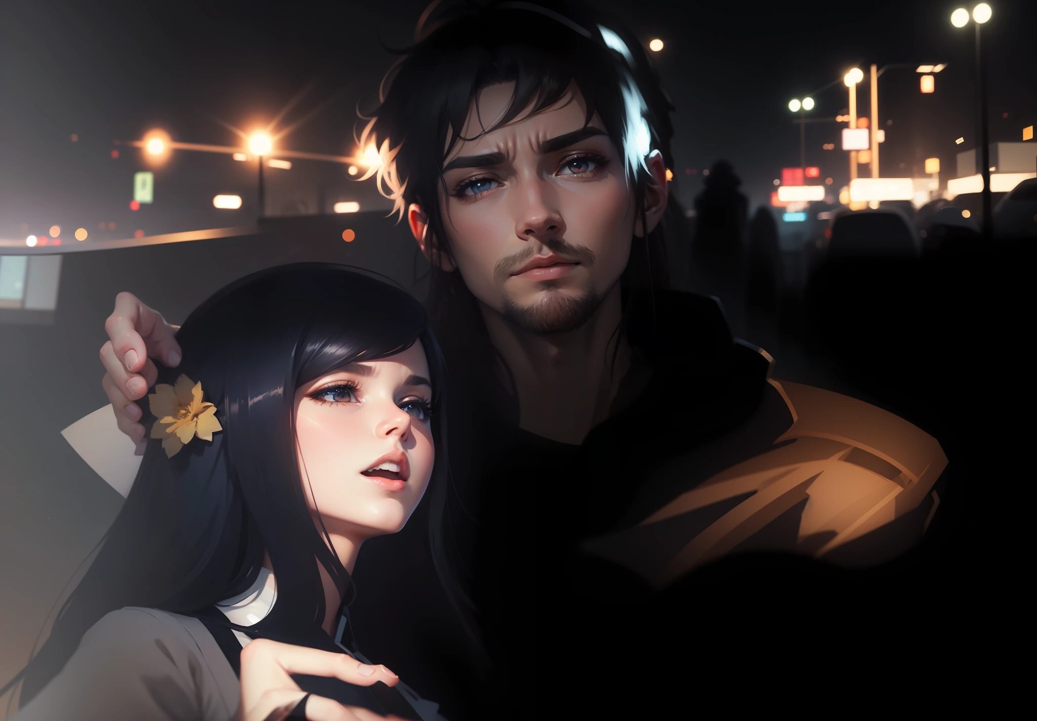 (8k, best quality, illustration, portrait) anime art style