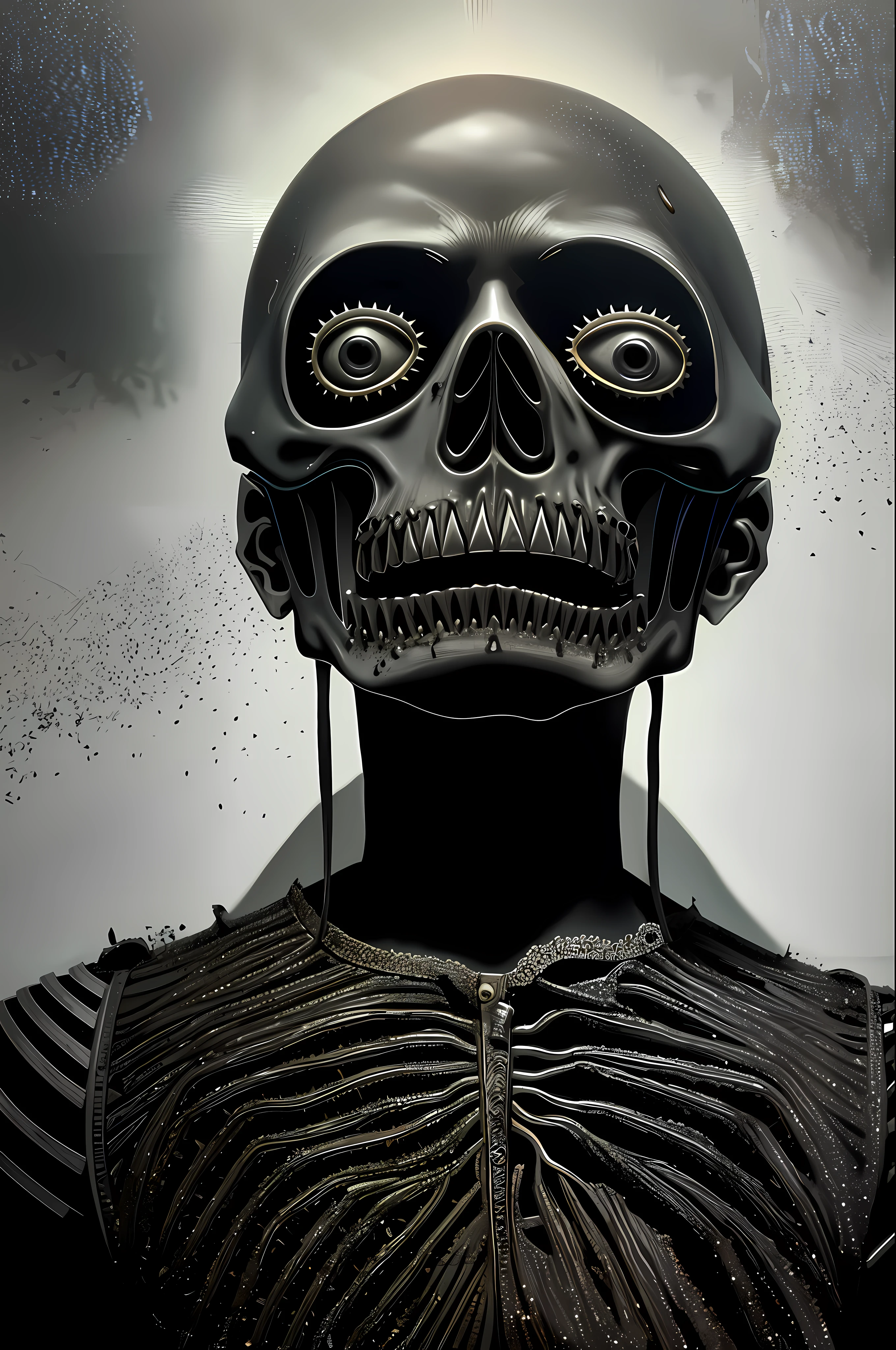 wall made of thousands of dead faces, creepy, void, dark, gloomy, depressive, scream, sorrow, horror, terrific,
best quality, high quality, absurdres, intricate detail,