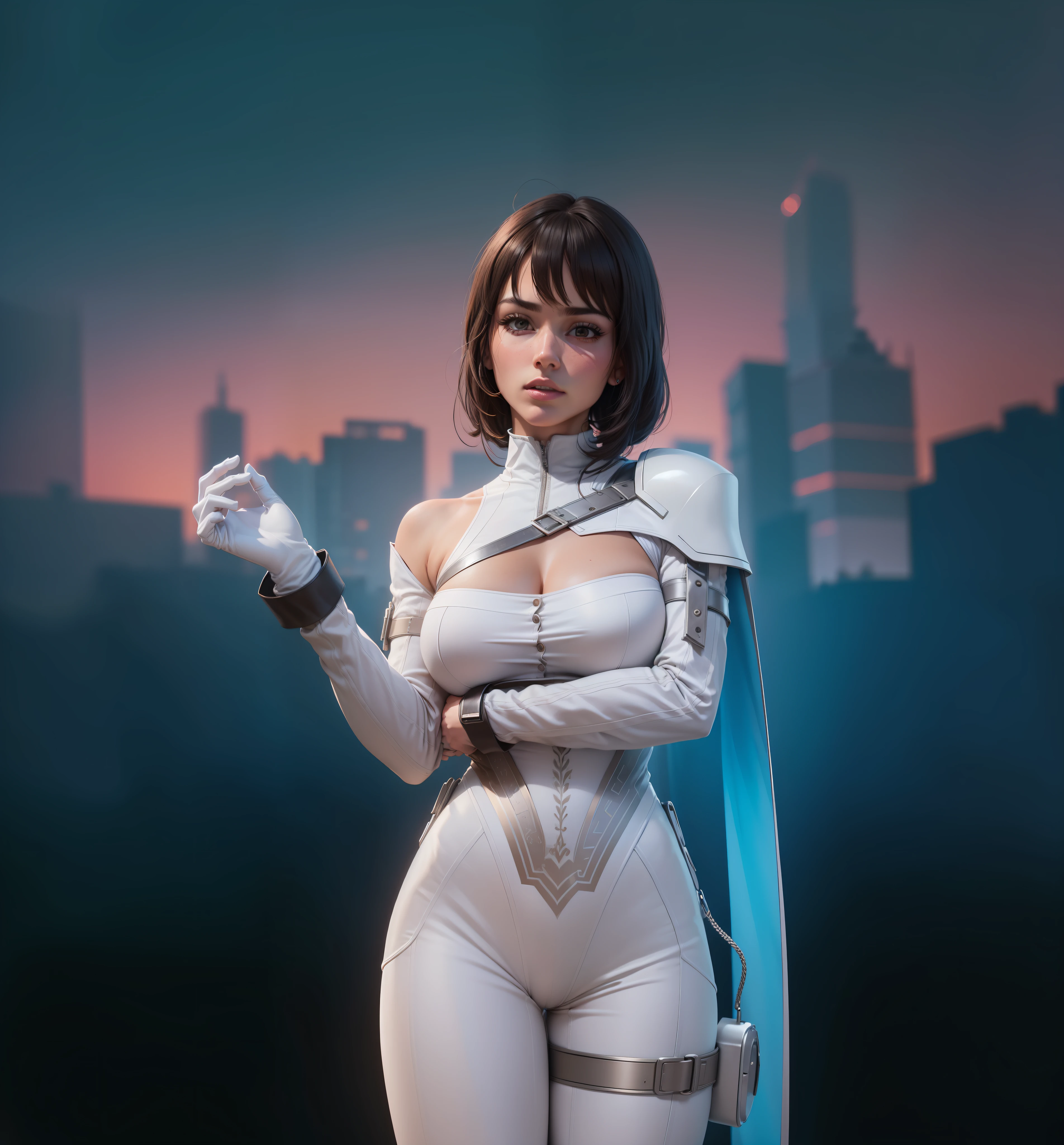 (best quality, ultra detailed, identical outfit, position and aspect of the character kept), super realistic, (confusing: 1.3), high resolution (4K) --auto --s2