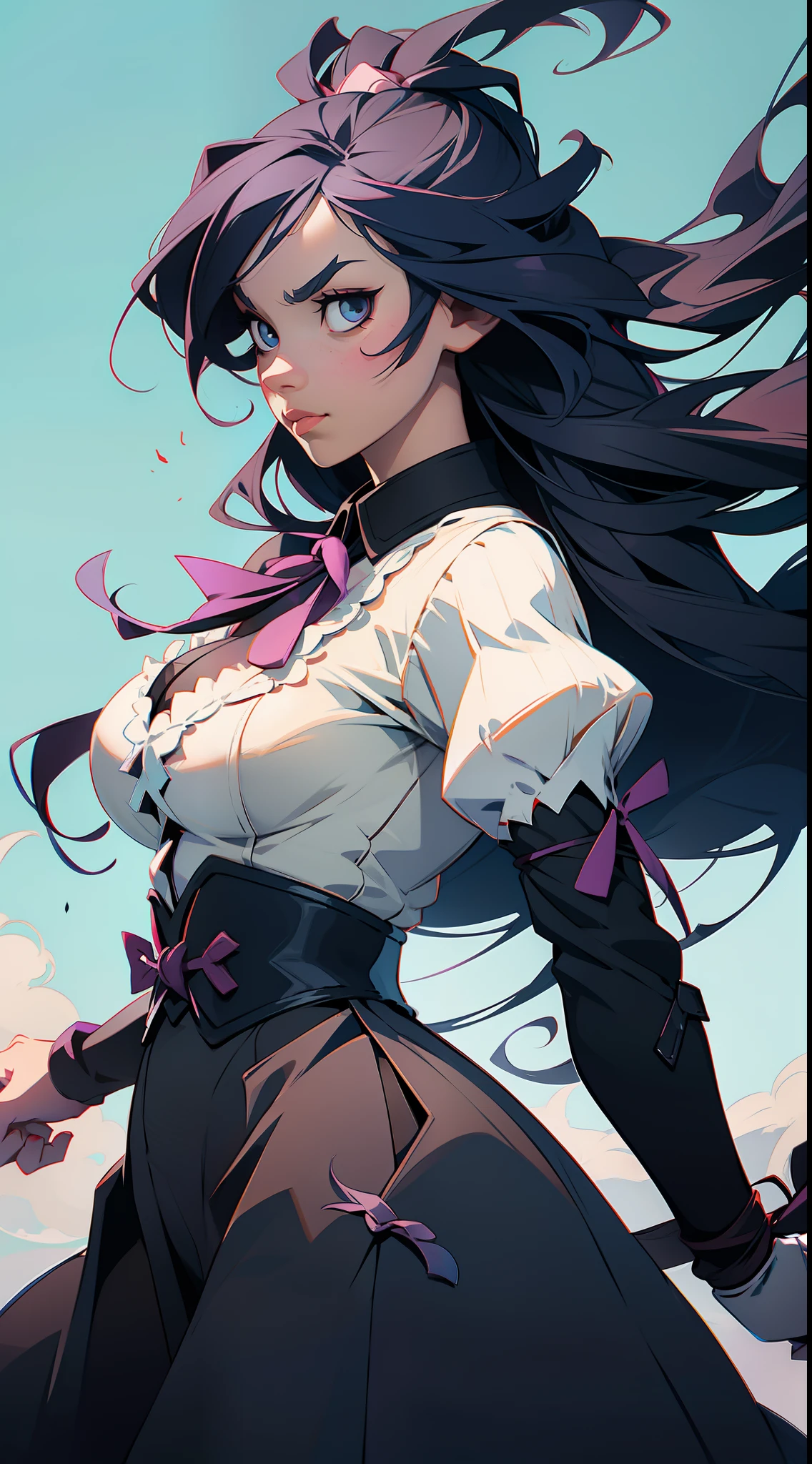 anime waifu southern Gothic Asiangoth horseradish haunted lace