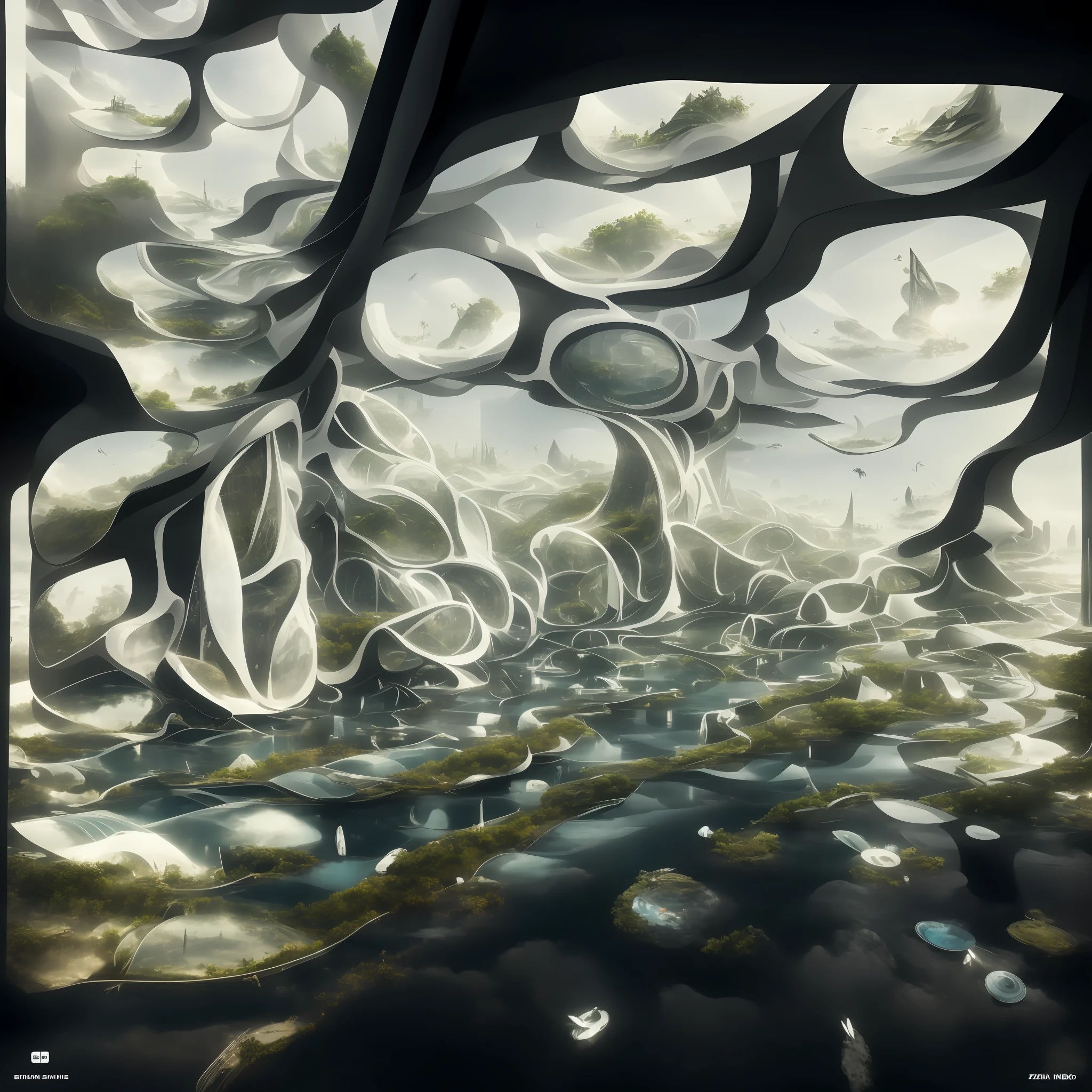 modern futuristic design large underwater city, futuristic underwater cityscape, a artificial waterfall and a pond with colorful flowers in the middle, nature meets underwater architecture, built inside ocean, realistic beehive architecture, organic underwater architecture, very close to real nature, breathtaking render,city with underwater forest , advanced civilization technology,stunning architecture, luxury architecture, realistic fantasy render, by Zha Shibiao, epic and stunning, architectural visualization, epic architecture, concept art. 8 k