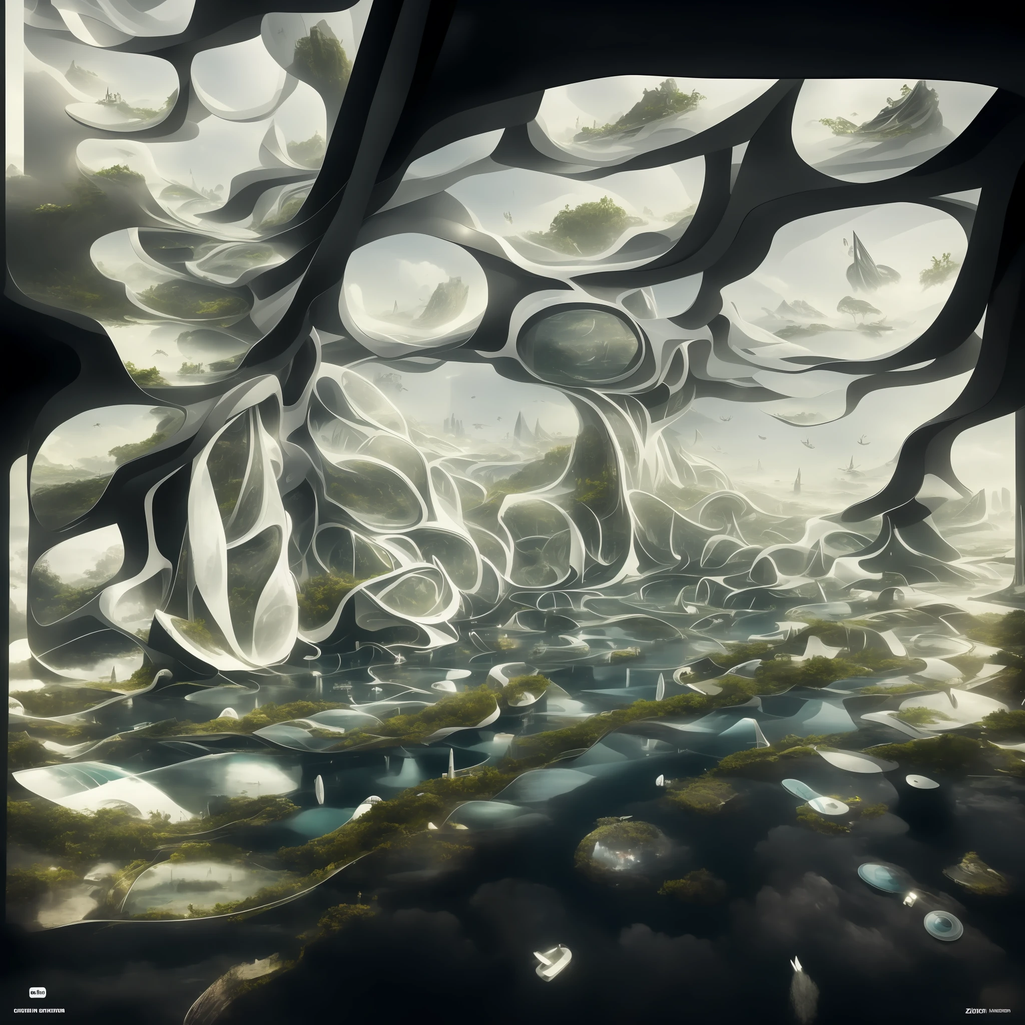 modern futuristic design large underwater city, futuristic underwater cityscape, a artificial waterfall and a pond with colorful flowers in the middle, nature meets underwater architecture, built inside ocean, realistic beehive architecture, organic underwater architecture, very close to real nature, breathtaking render,city with underwater forest , advanced civilization technology,stunning architecture, luxury architecture, realistic fantasy render, by Zha Shibiao, epic and stunning, architectural visualization, epic architecture, concept art. 8 k