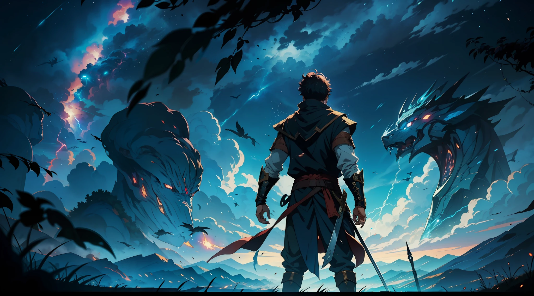 The anime begins with our protagonist, a young man with teleportation skills, discovering his power and learning to control it. He is a fearless warrior in search of adventures and challenges. The story unfolds in a fantasy world full of magical creatures and powerful beings. Throughout the plot, our hero faces powerful and dangerous enemies, but finds loyal allies who help him on his journey. Together, they face epic battles and challenges that test their skills and their courage. The anime's animation is stunning, with vibrant colors, detailed backdrops, and fluid movements. The visual effects are breathtaking, with bursts of energy, lightning and other manifestations of magical power. In the end, our hero becomes a legendary warrior, respected by all and feared by his enemies. He is the protector of his homeland, ready to fight any threat that arises. This epic anime is a thrilling adventure that keeps the viewer stuck until the end.