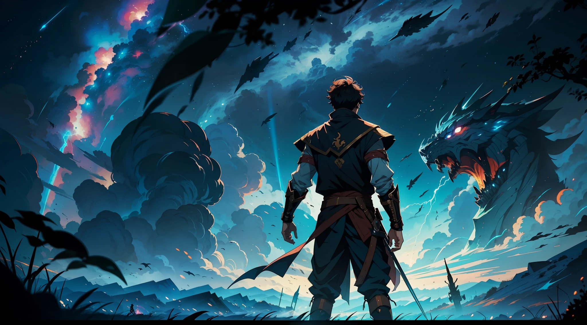 The anime begins with our protagonist, a young man with teleportation skills, discovering his power and learning to control it. He is a fearless warrior in search of adventures and challenges. The story unfolds in a fantasy world full of magical creatures and powerful beings. Throughout the plot, our hero faces powerful and dangerous enemies, but finds loyal allies who help him on his journey. Together, they face epic battles and challenges that test their skills and their courage. The anime's animation is stunning, with vibrant colors, detailed backdrops, and fluid movements. The visual effects are breathtaking, with bursts of energy, lightning and other manifestations of magical power. In the end, our hero becomes a legendary warrior, respected by all and feared by his enemies. He is the protector of his homeland, ready to fight any threat that arises. This epic anime is a thrilling adventure that keeps the viewer stuck until the end.