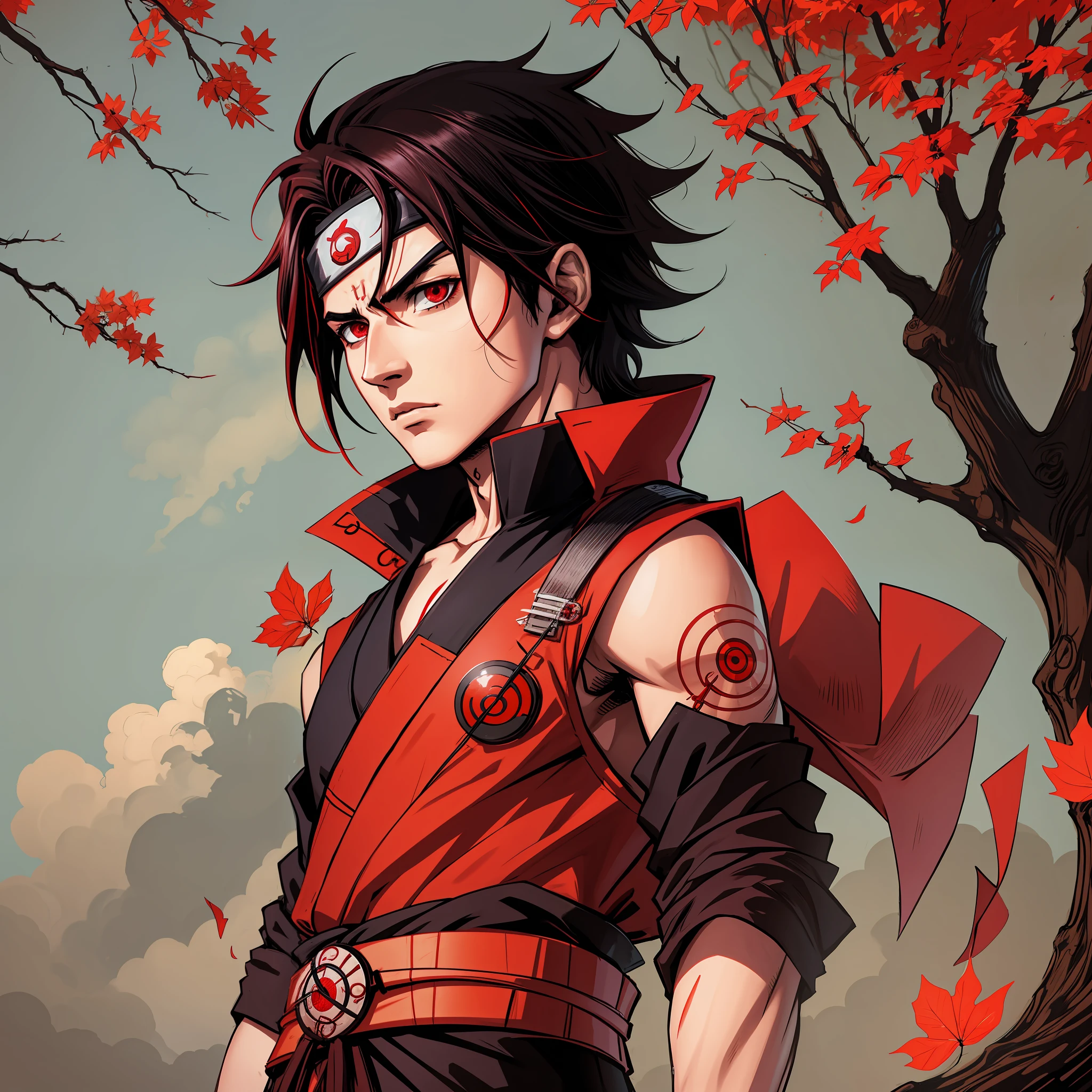 Shisui uchiha with the Sharingan activated --auto --s2