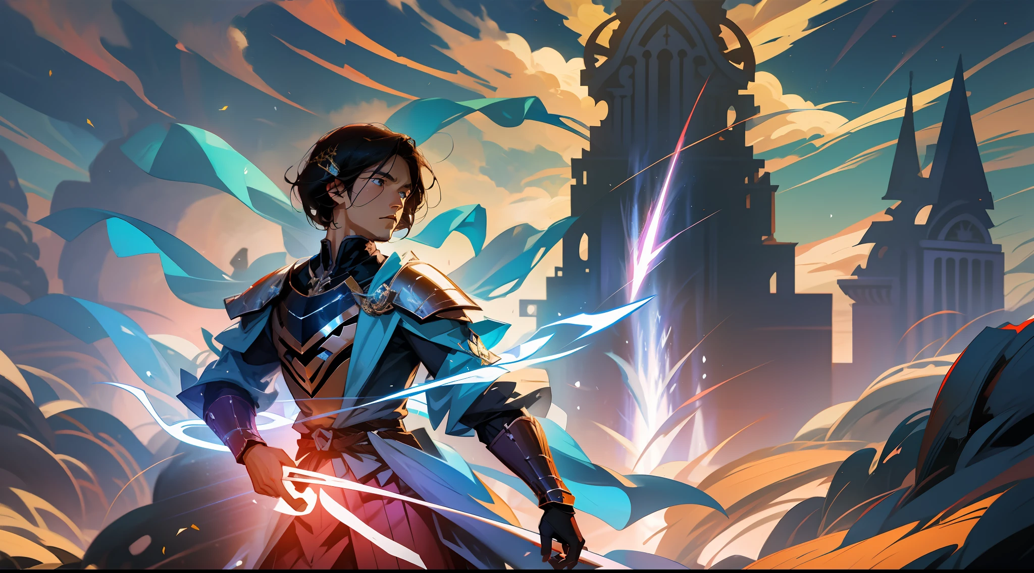 The anime begins with our protagonist, a young man with teleportation skills, discovering his power and learning to control it. He is a fearless warrior in search of adventures and challenges. The story unfolds in a fantasy world full of magical creatures and powerful beings. Throughout the plot, our hero faces powerful and dangerous enemies, but finds loyal allies who help him on his journey. Together, they face epic battles and challenges that test their skills and their courage. The anime's animation is stunning, with vibrant colors, detailed backdrops, and fluid movements. The visual effects are breathtaking, with bursts of energy, lightning and other manifestations of magical power. In the end, our hero becomes a legendary warrior, respected by all and feared by his enemies. He is the protector of his homeland, ready to fight any threat that arises. This epic anime is a thrilling adventure that keeps the viewer stuck until the end.