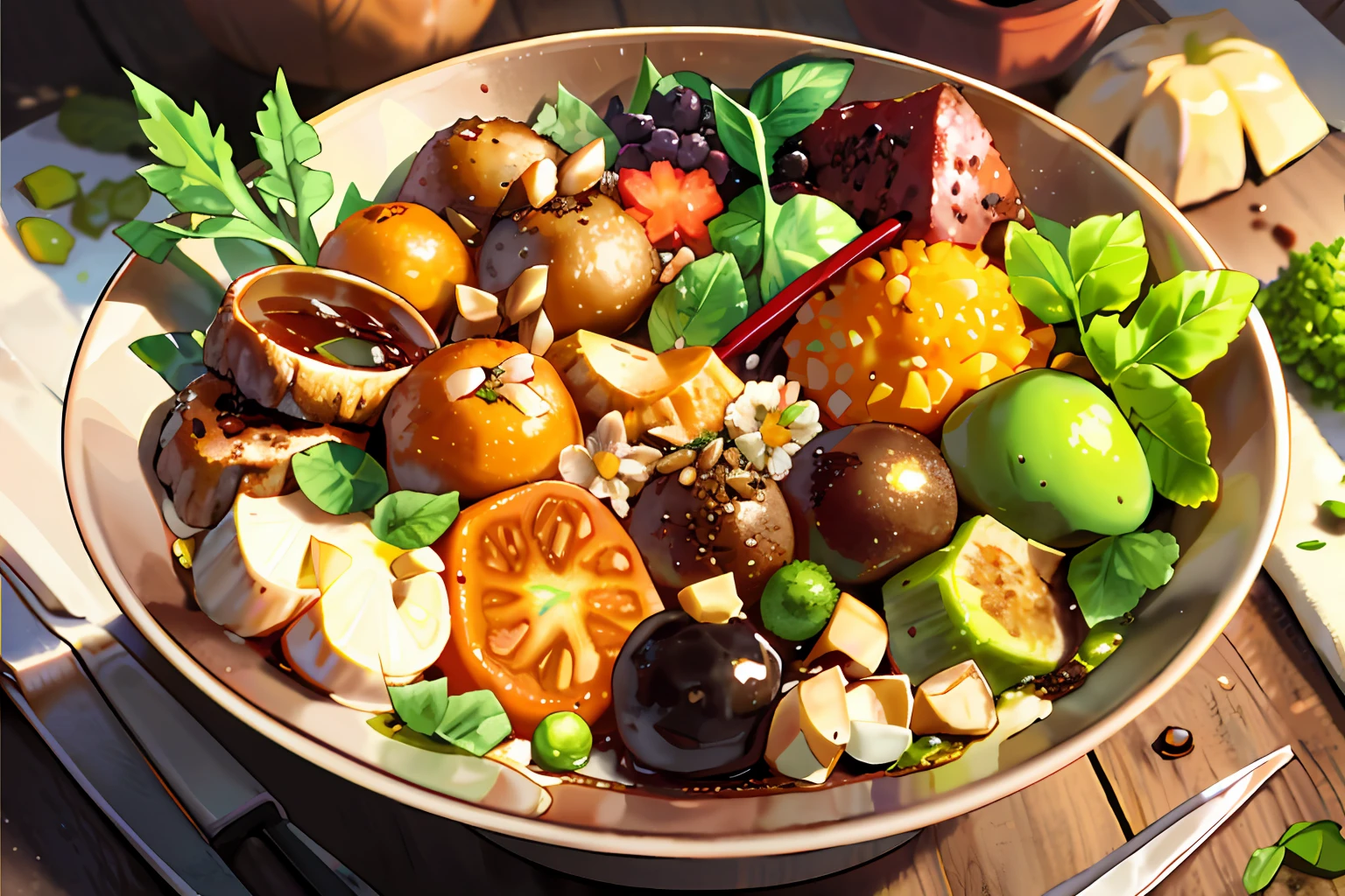 On the afternoon of hoeing day, sweat drops into the soil. Who knows that the food on the plate is hard work.
