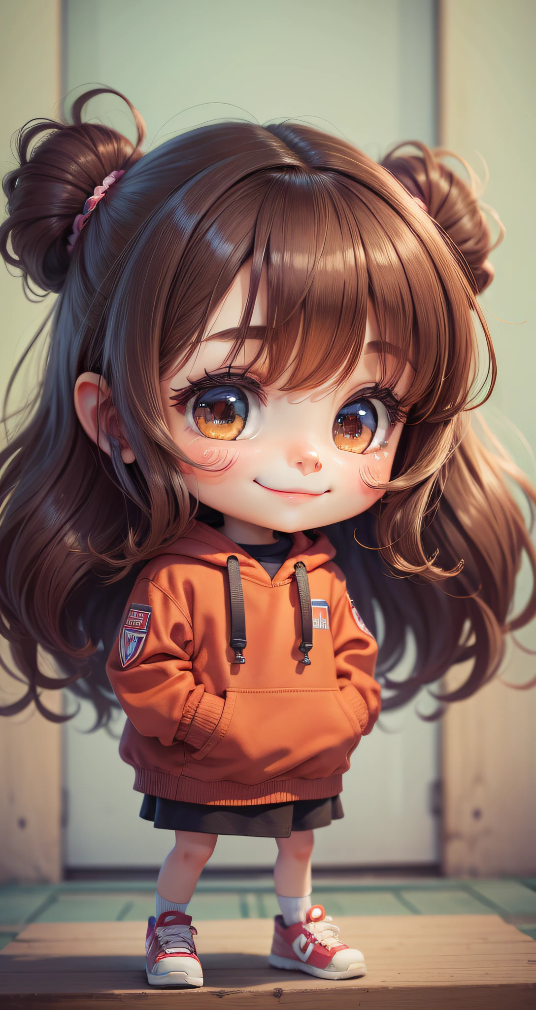smiling