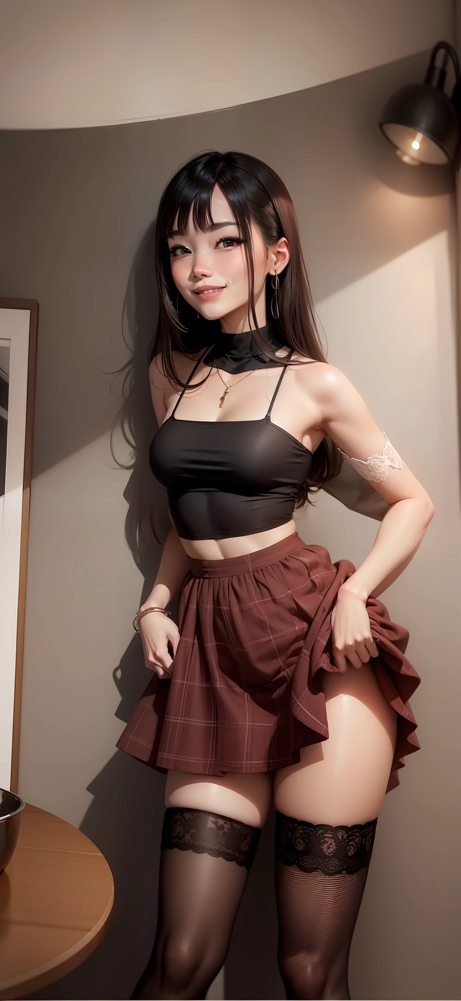 Smile, sexy look