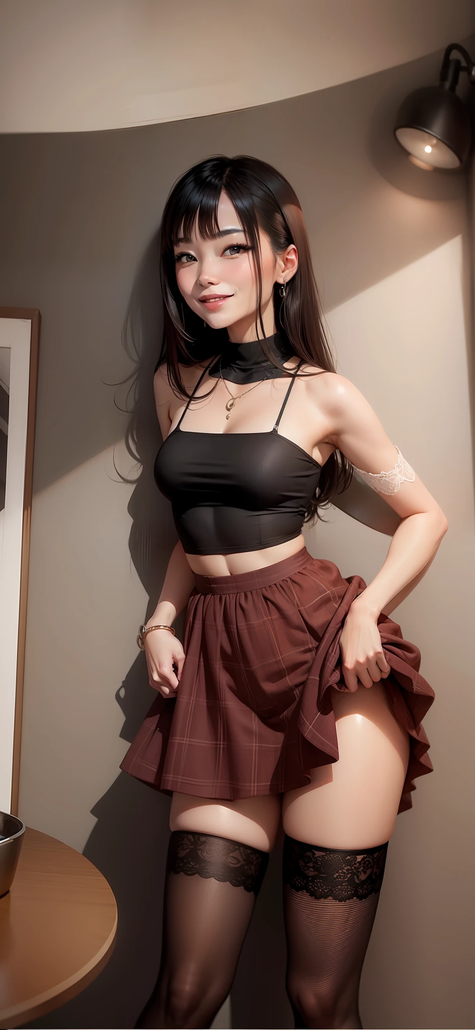 Smile, sexy look