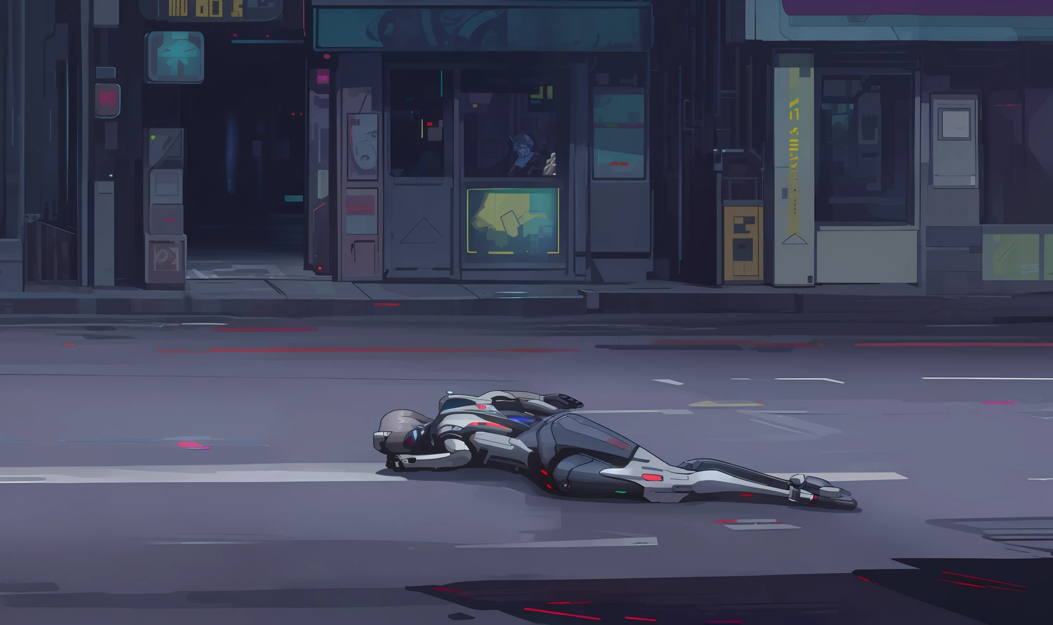 Night Street, cyberpunk