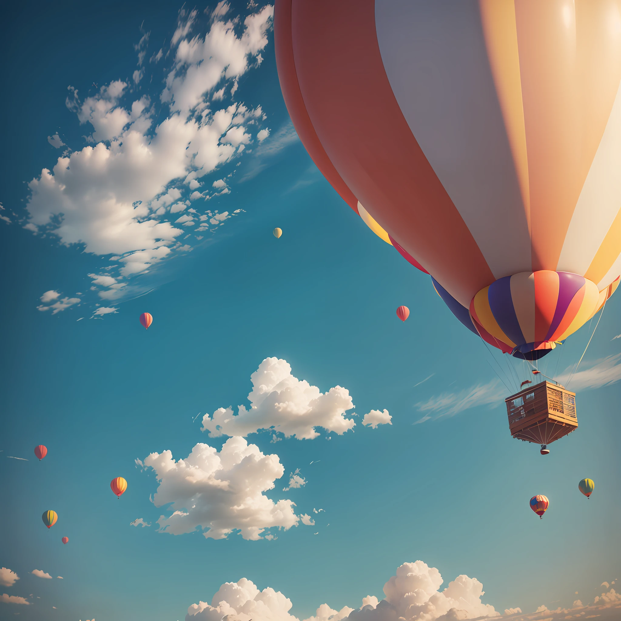 Balloons in the sky --auto --s2