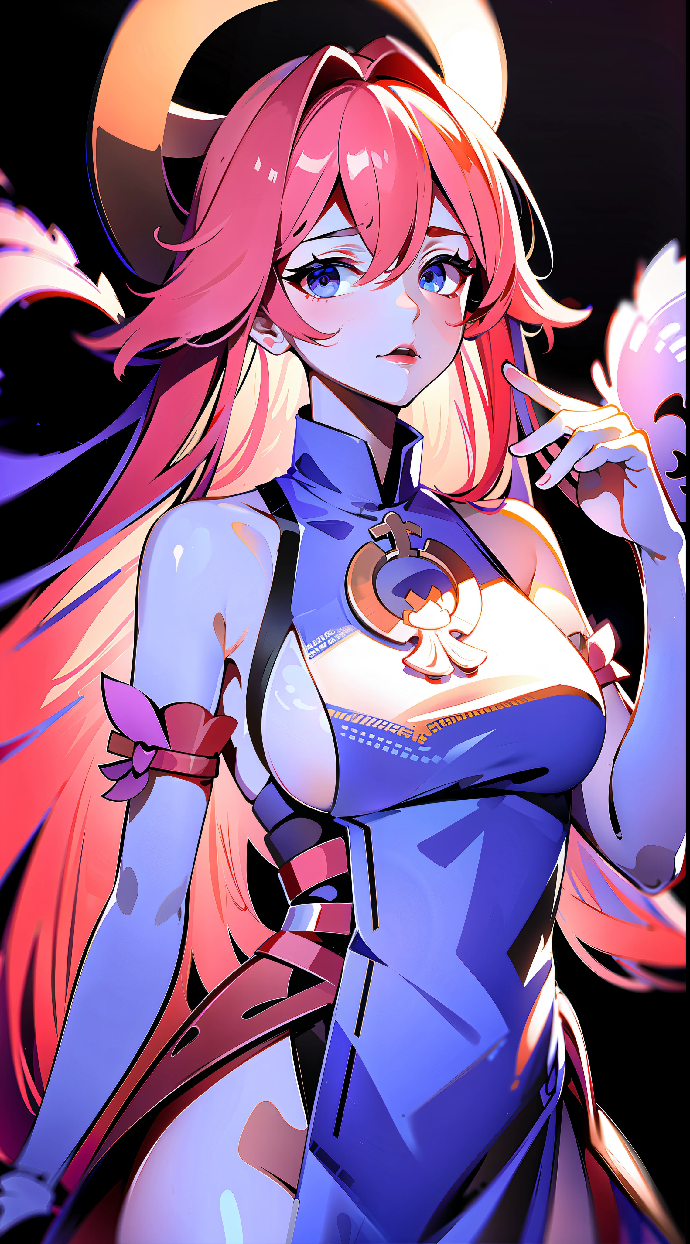 nsfw, (RAW Photo, Best Quality), (Realistic, Photo Realistic: 1.3), Best Quality, Highly Detailed, Masterpiece, Ultra Detailed, Full Body Illustration, 1 Girl, upper_body, Dynamic Angle, World Masterpiece Theater, messy_long_hair, Best Quality, Extremely Detailed CG Unity 8k Wallpaper, Ink, Amazing, Cinematic Lighting, lens_flare, dunhuang_style,